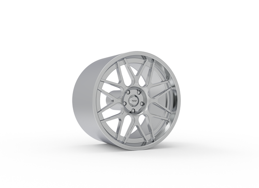 STL FILE AMERICAN RACING VN430 WHEEL 3D MODEL - ARTISTIT