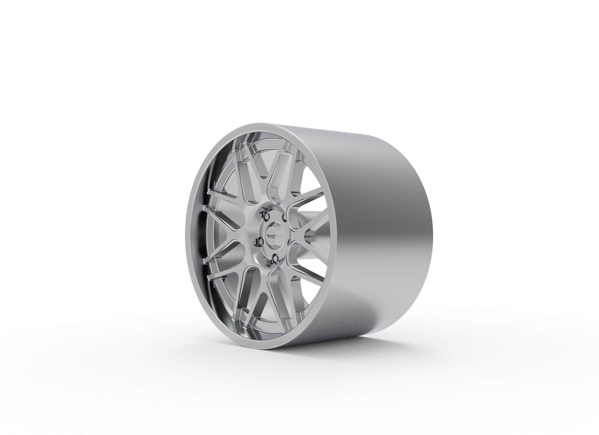 STL FILE AMERICAN RACING VN430 WHEEL 3D MODEL - ARTISTIT