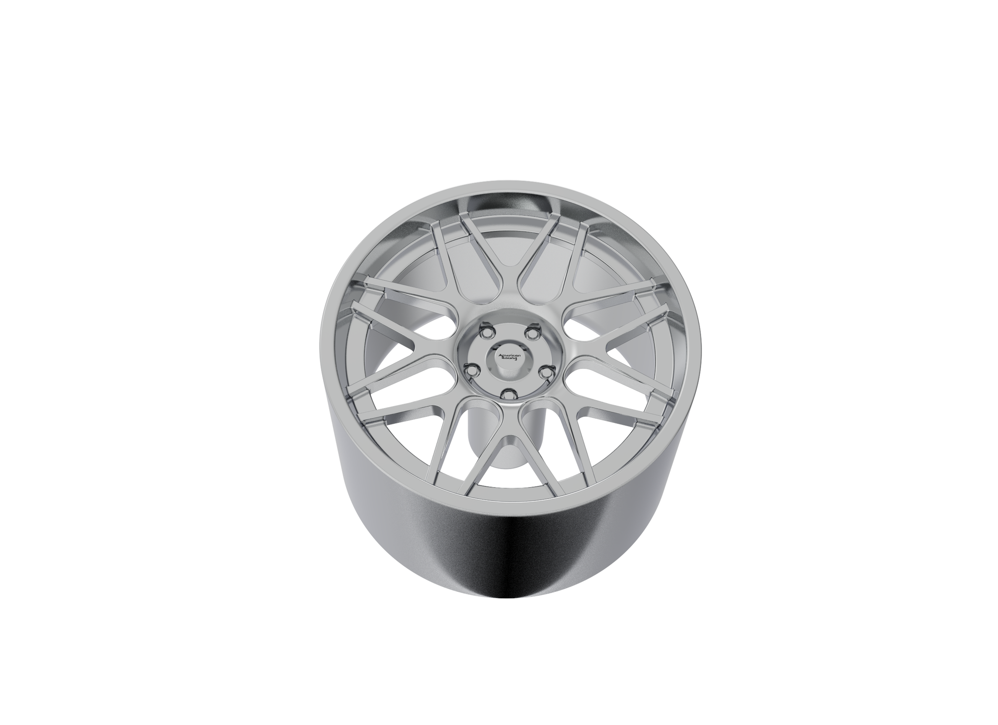 STL FILE AMERICAN RACING VN430 WHEEL 3D MODEL - ARTISTIT