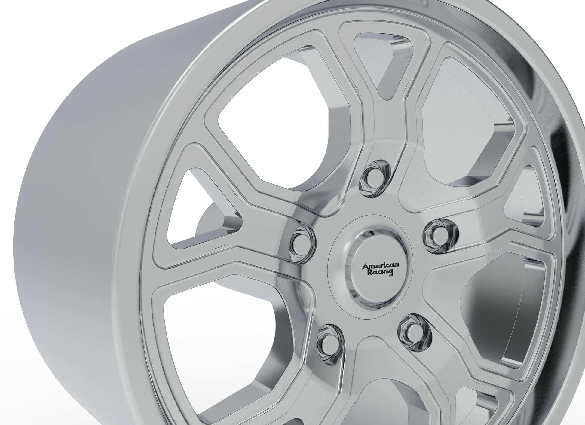 STL FILE AMERICAN RACING VN431 WHEEL 3D MODEL - ARTISTIT