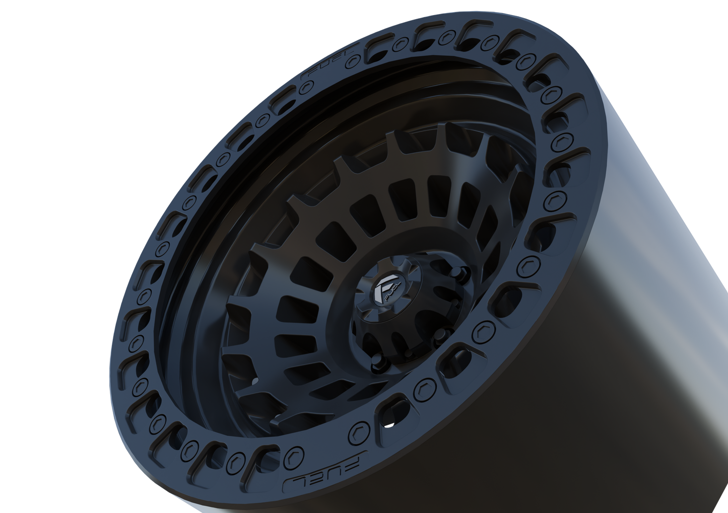 FUEL OFF-ROAD ZEPHYR BEADLOCK WHEEL 3D PRINT MODEL