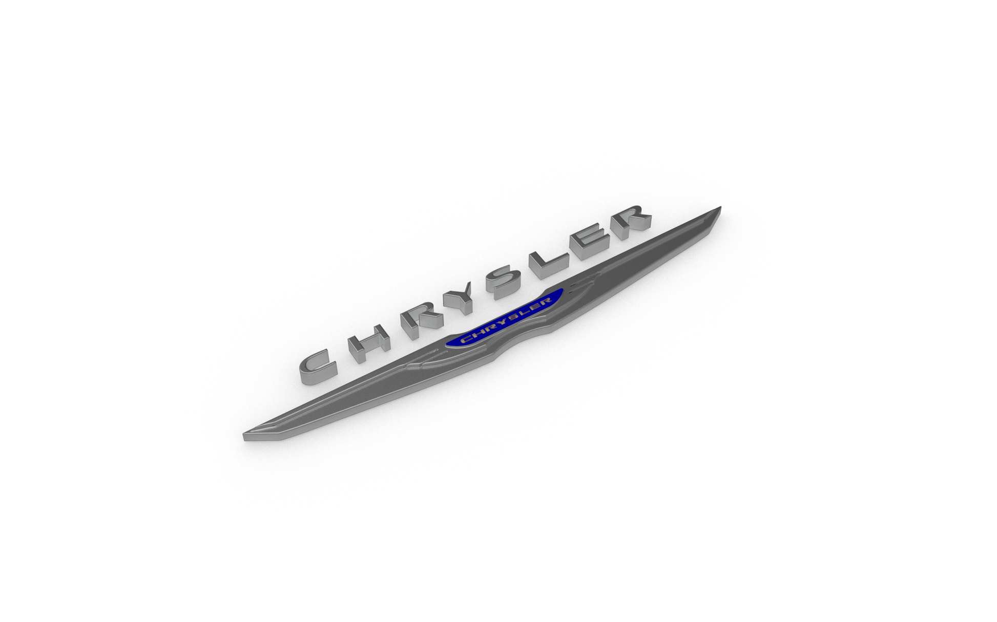 STL FILE chrysler LOGO 3D MODEL - ARTISTIT