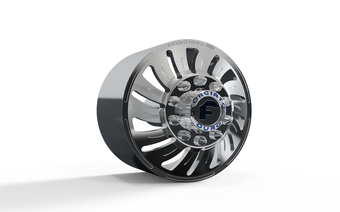 STL FILE FRONT forgiato Turbinata DURO DUALLY WHEEL - ARTISTIT