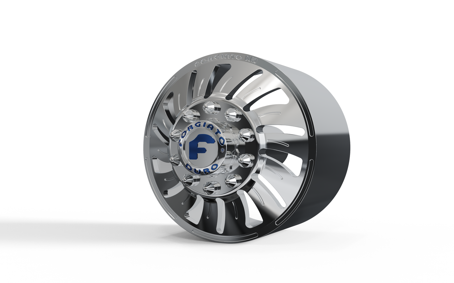 STL FILE FRONT forgiato Turbinata DURO DUALLY WHEEL - ARTISTIT