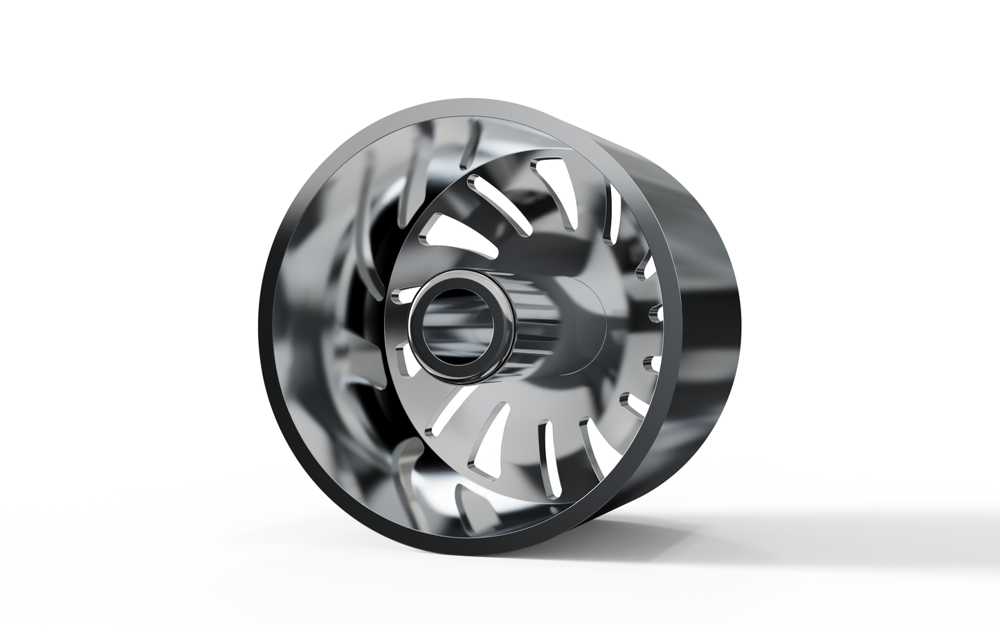 STL FILE FRONT forgiato Turbinata DURO DUALLY WHEEL - ARTISTIT