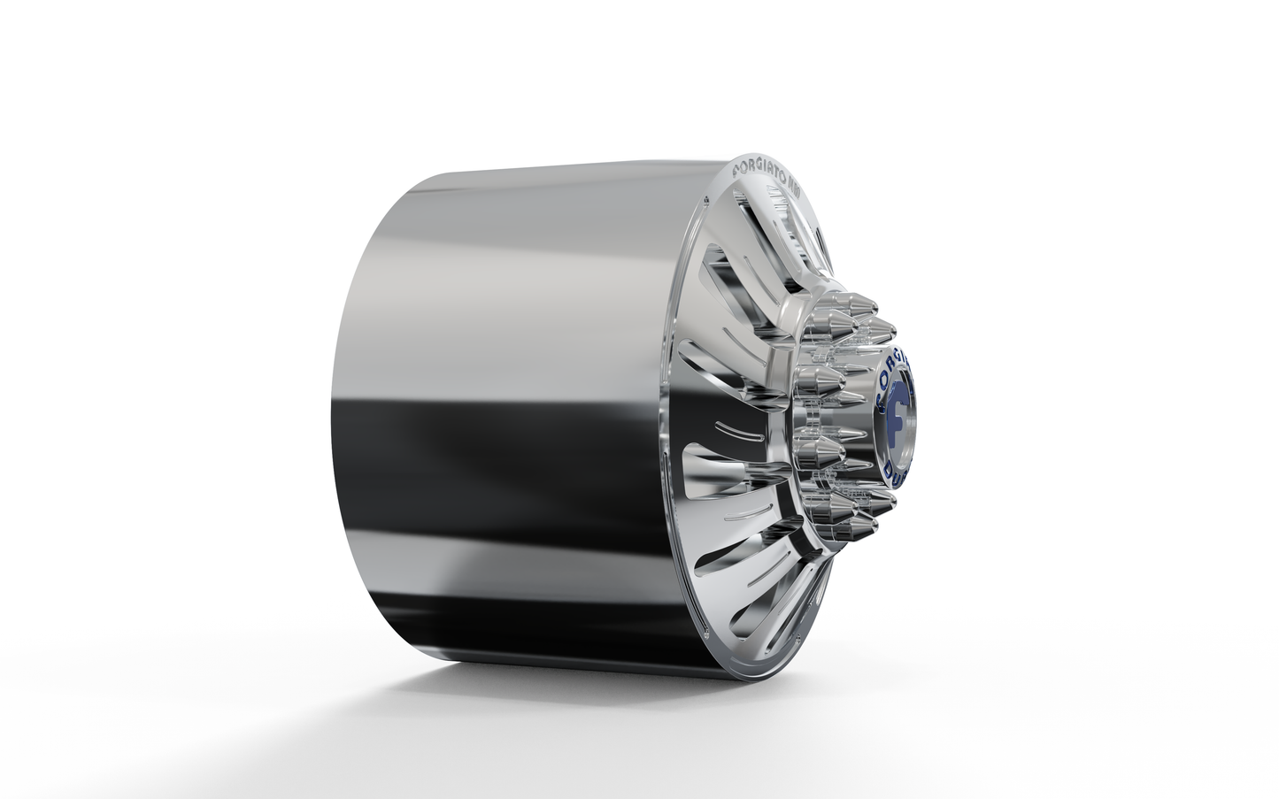 STL FILE FRONT forgiato Turbinata DURO DUALLY WHEEL - ARTISTIT