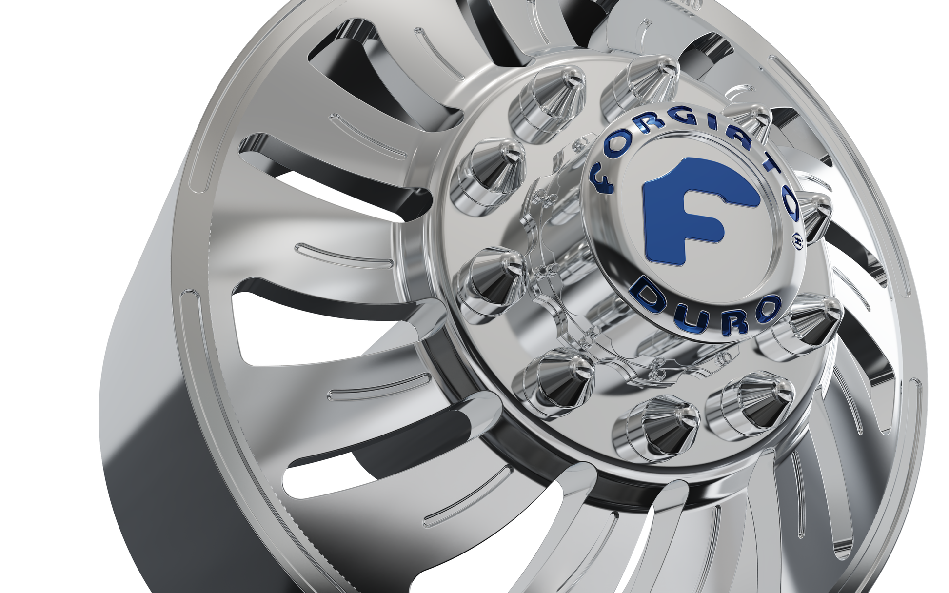 STL FILE FRONT forgiato Turbinata DURO DUALLY WHEEL - ARTISTIT