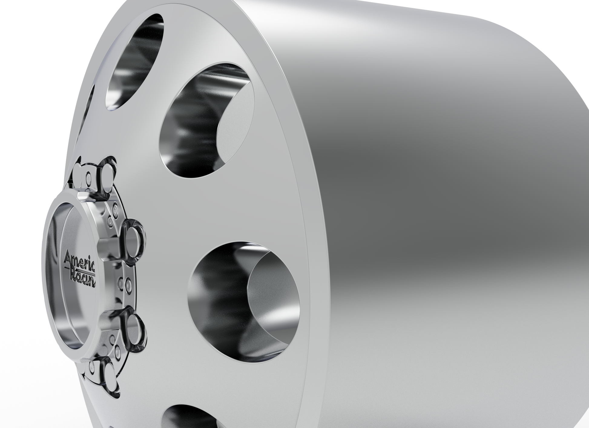 STL FILE AMERICAN RACING front baja dually WHEEL 3D MODEL - ARTISTIT