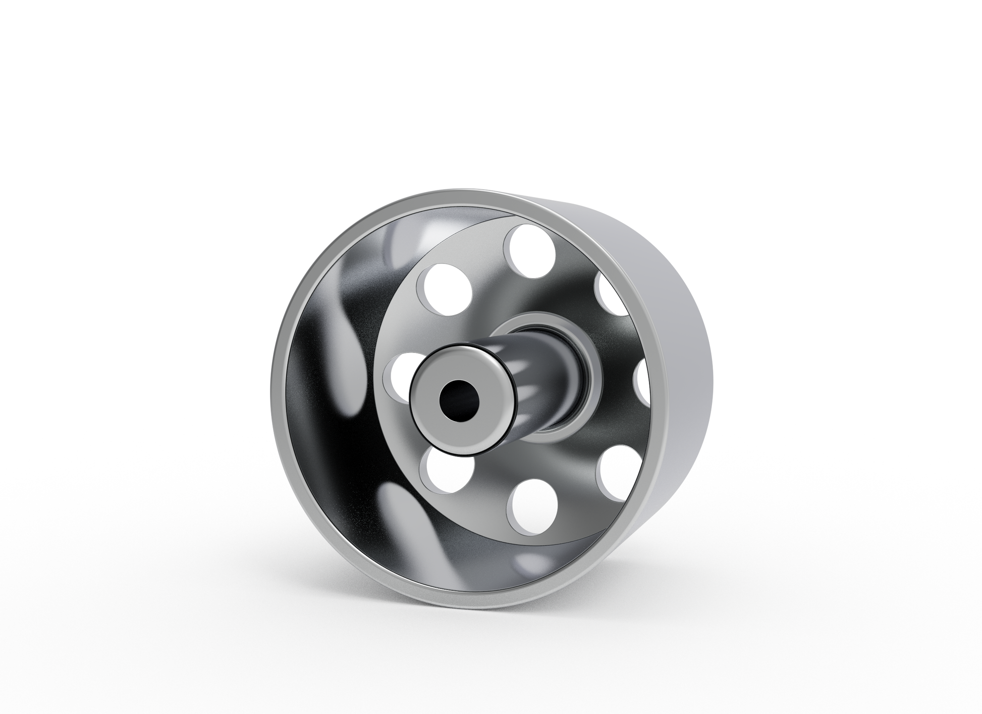 STL FILE AMERICAN RACING front baja dually WHEEL 3D MODEL - ARTISTIT