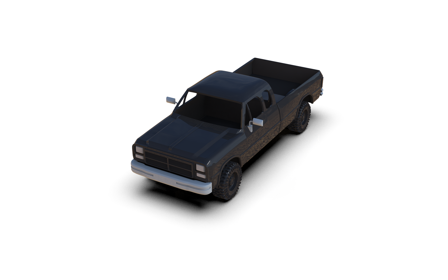STL FILE DODGE RAM 250 CLUBCAP 1991 TRUCK - ARTISTIT