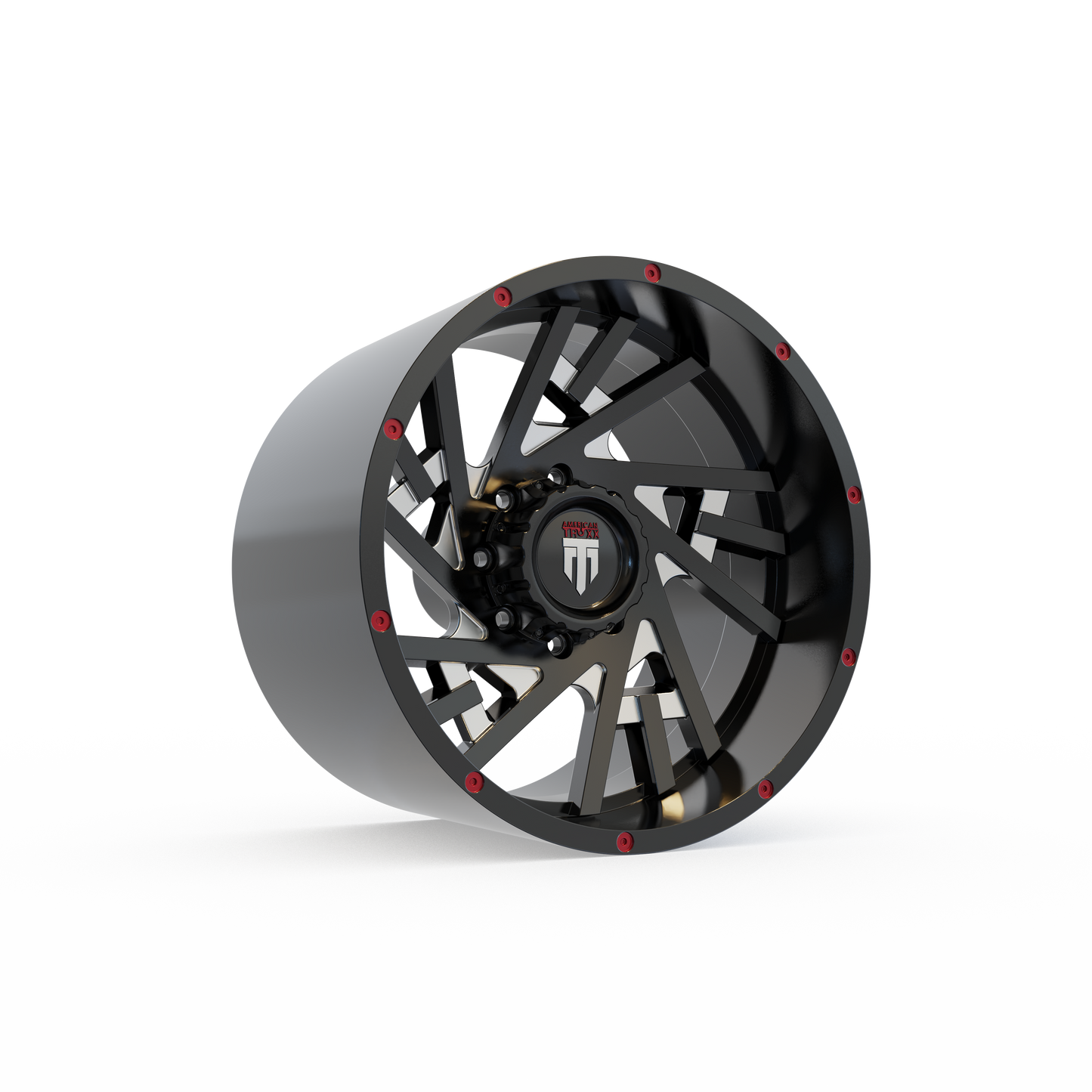 STL FILE AMERICAN TRUXX  WEB WHEEL 3D MODEL - ARTISTIT