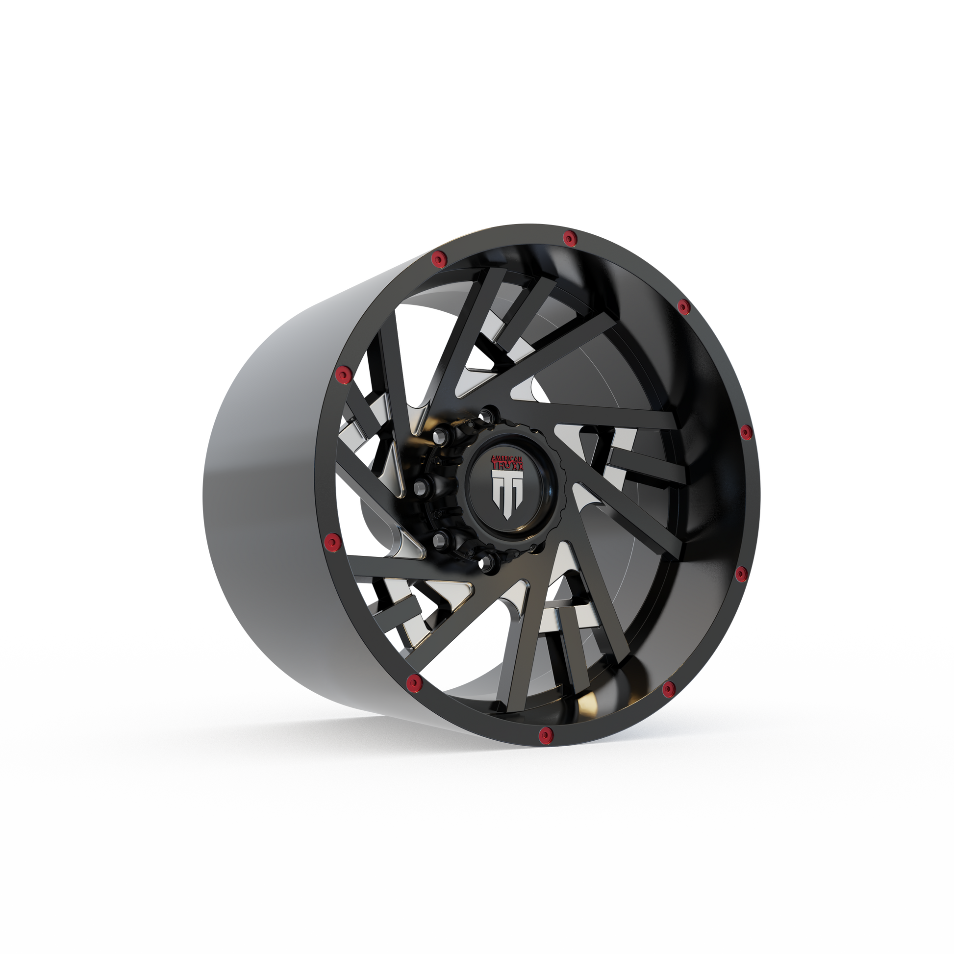 STL FILE AMERICAN TRUXX  WEB WHEEL 3D MODEL - ARTISTIT