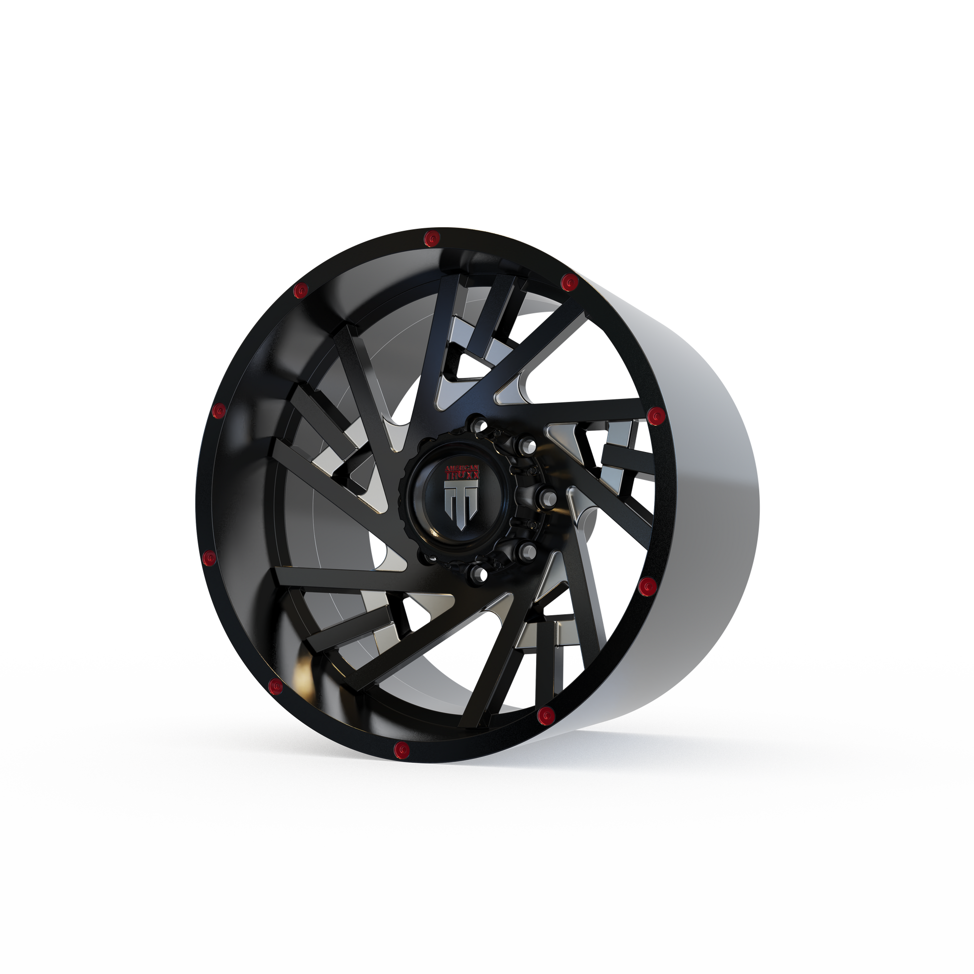 STL FILE AMERICAN TRUXX  WEB WHEEL 3D MODEL - ARTISTIT