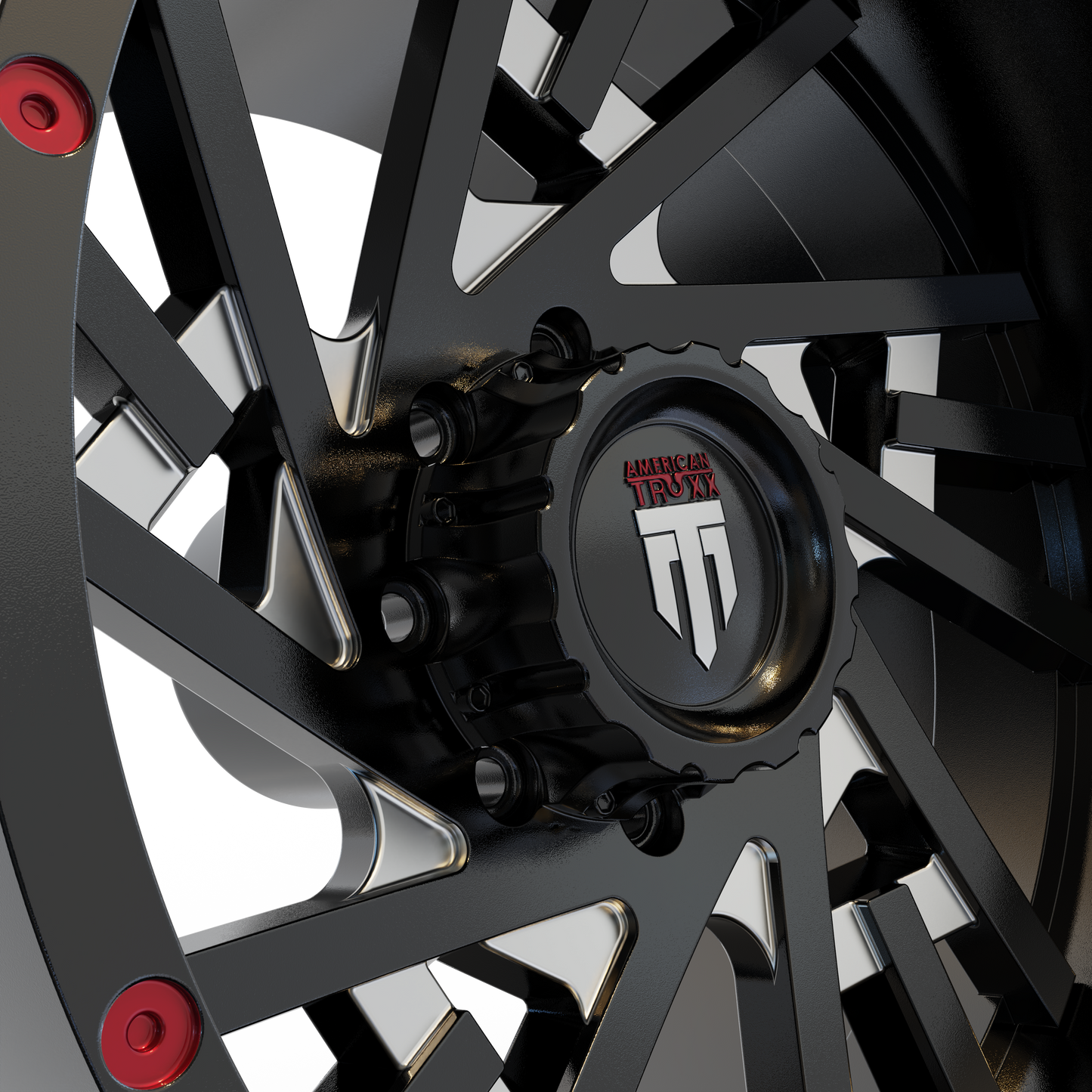 STL FILE AMERICAN TRUXX  WEB WHEEL 3D MODEL - ARTISTIT