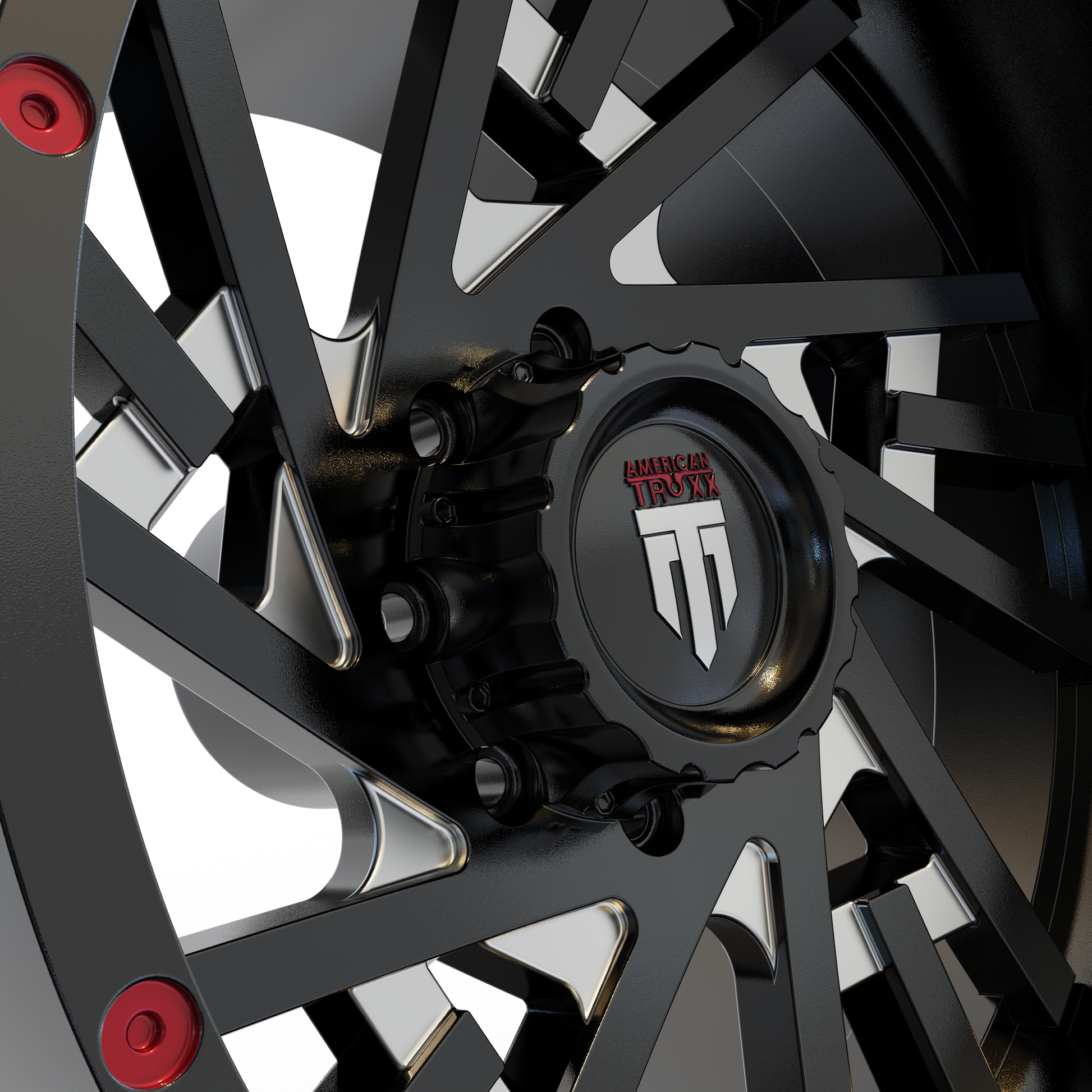 STL FILE AMERICAN TRUXX  WEB WHEEL 3D MODEL - ARTISTIT