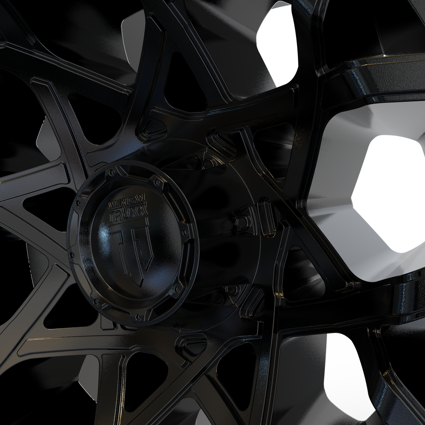 STL FILE AMERICAN TRUXX  GRIDLOCK WHEEL 3D MODEL - ARTISTIT
