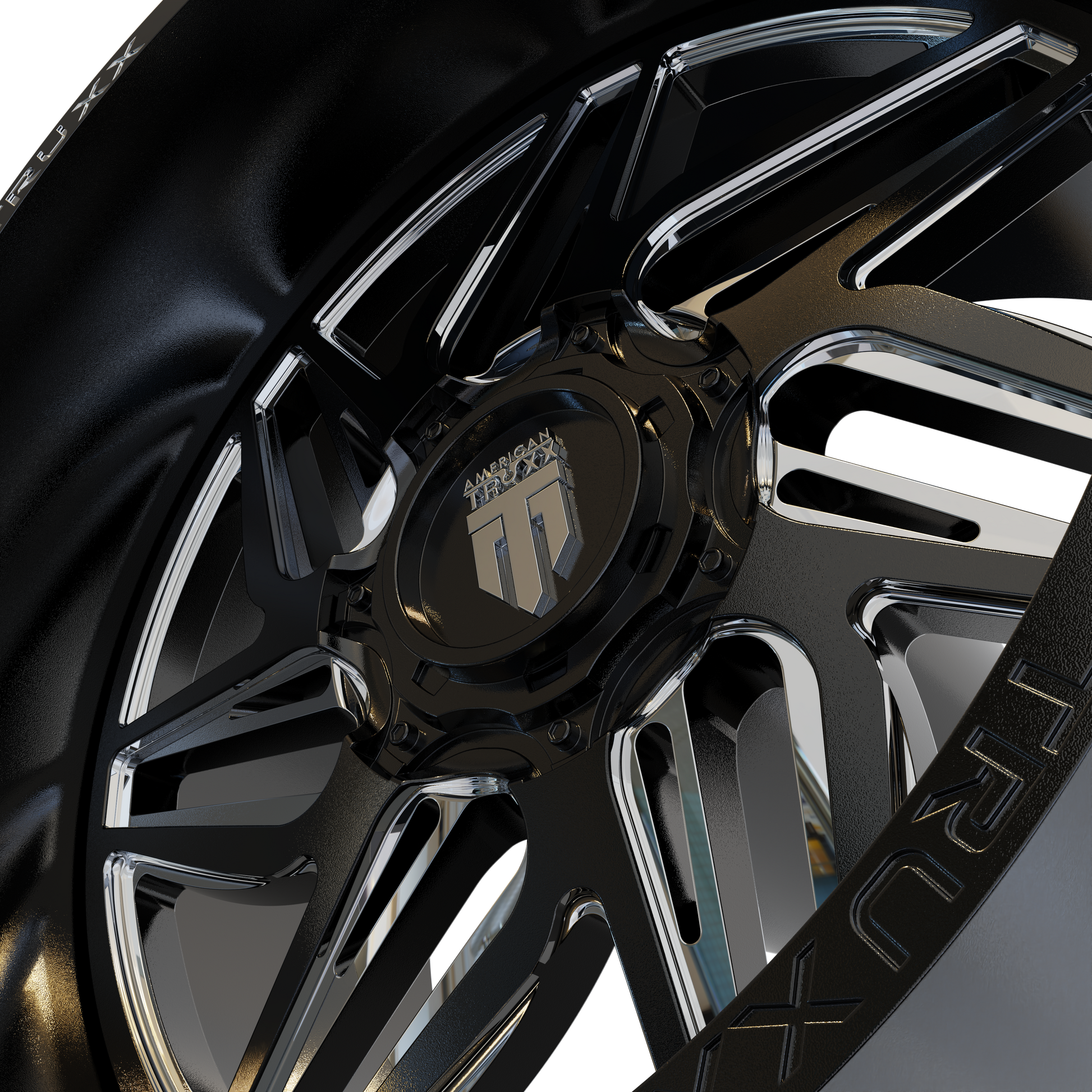 STL FILE AMERICAN TRUXX  GOLIATH WHEEL 3D MODEL - ARTISTIT