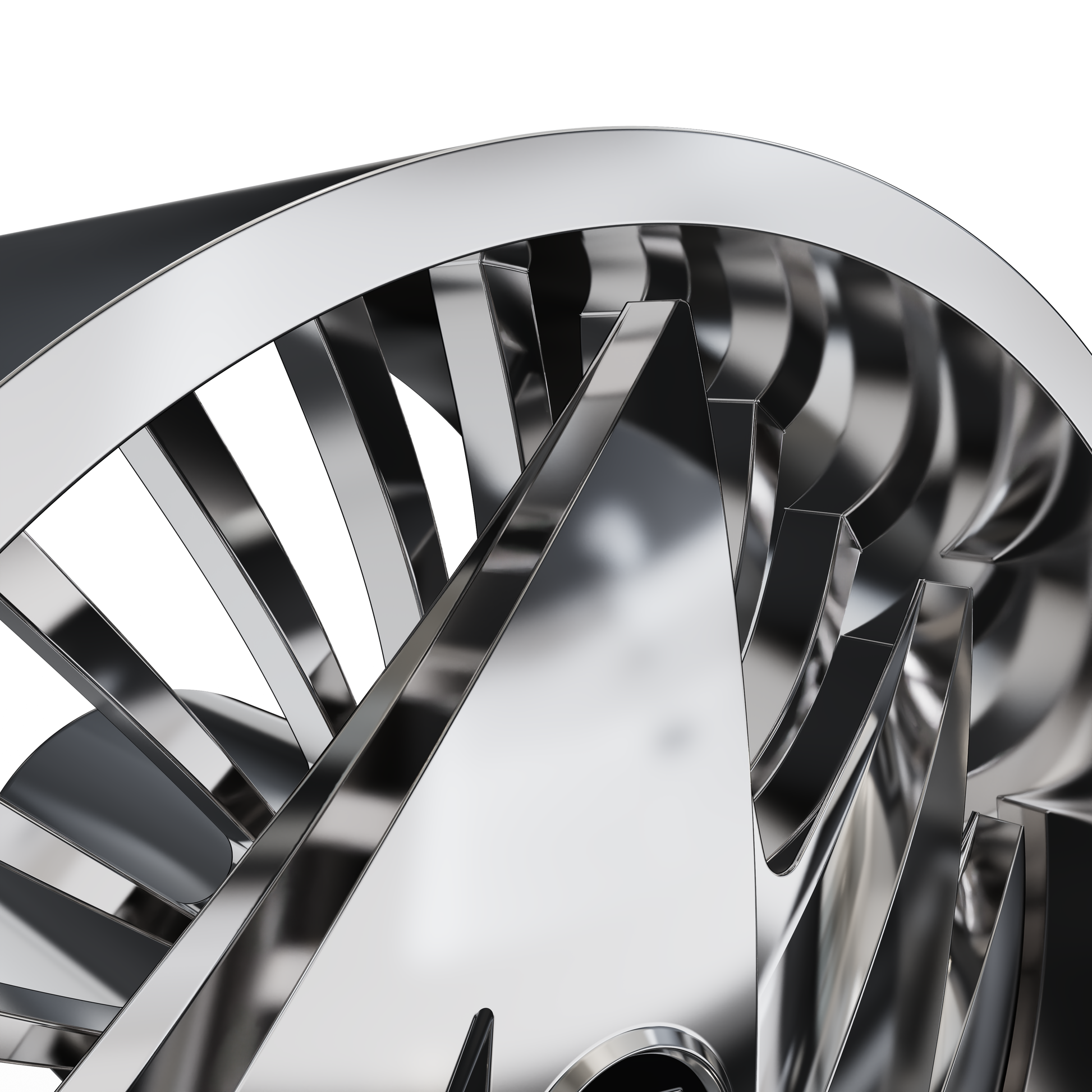 STL FILE DUB RAGGED WHEEL 3D MODEL - ARTISTIT