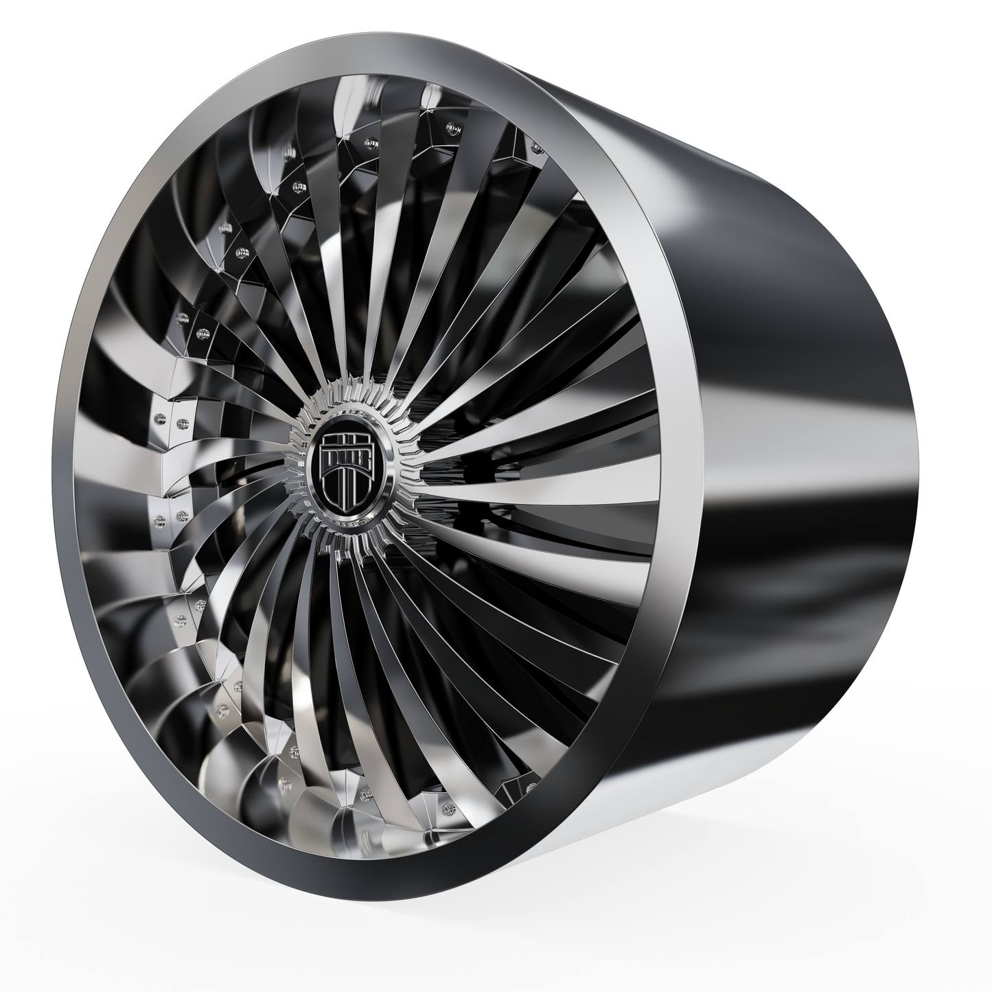 STL FILE DUB SWYRL WHEEL 3D MODEL - ARTISTIT