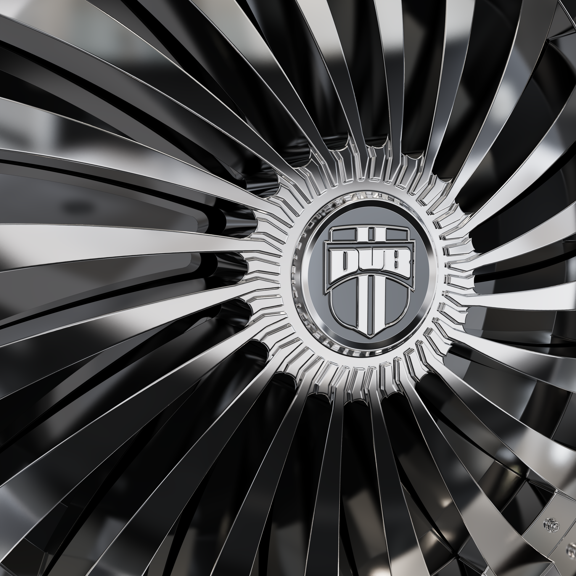 STL FILE DUB SWYRL WHEEL 3D MODEL - ARTISTIT