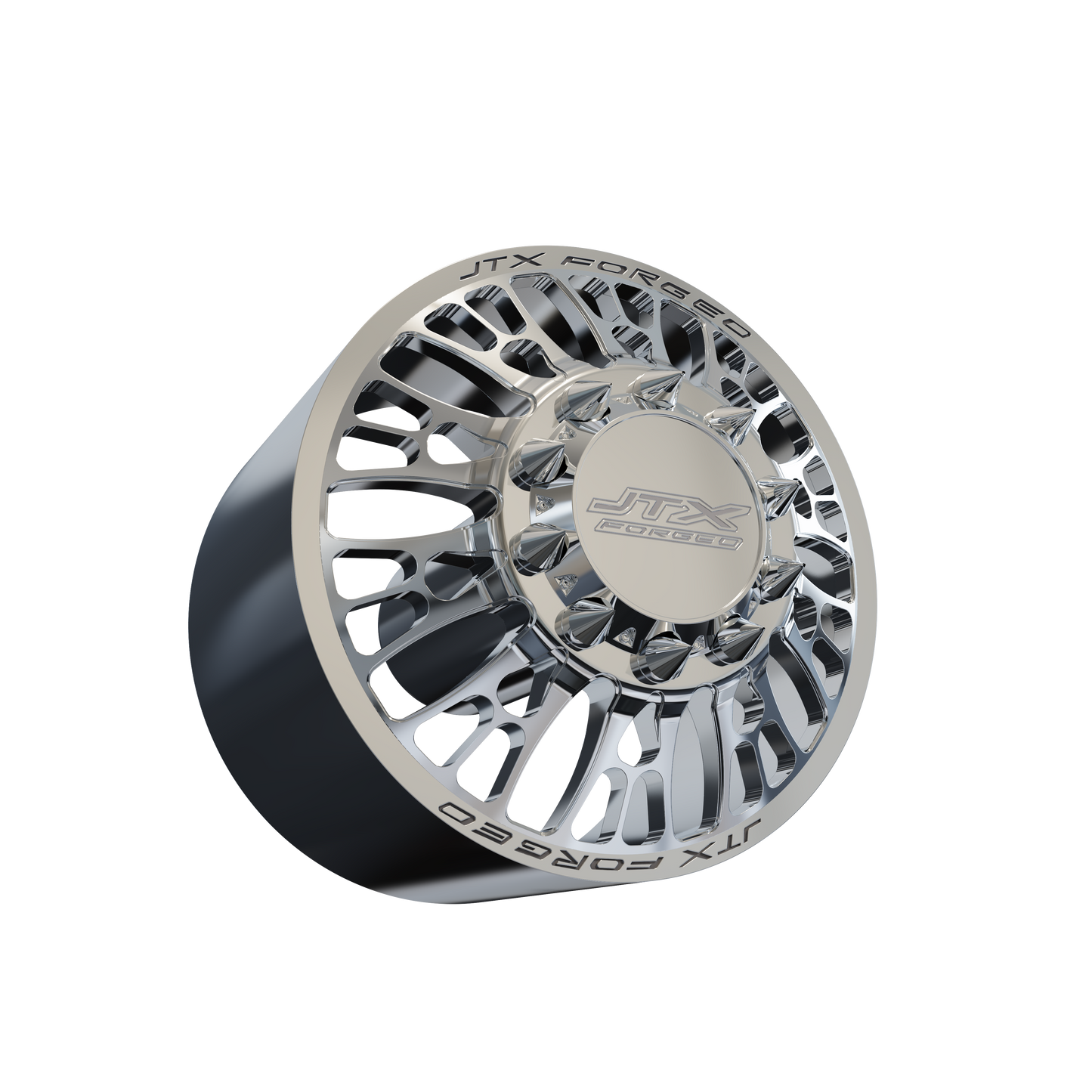 STL FILE JTX FRONT MYRIAD DUALLY WHEEL 3D MODEL - ARTISTIT