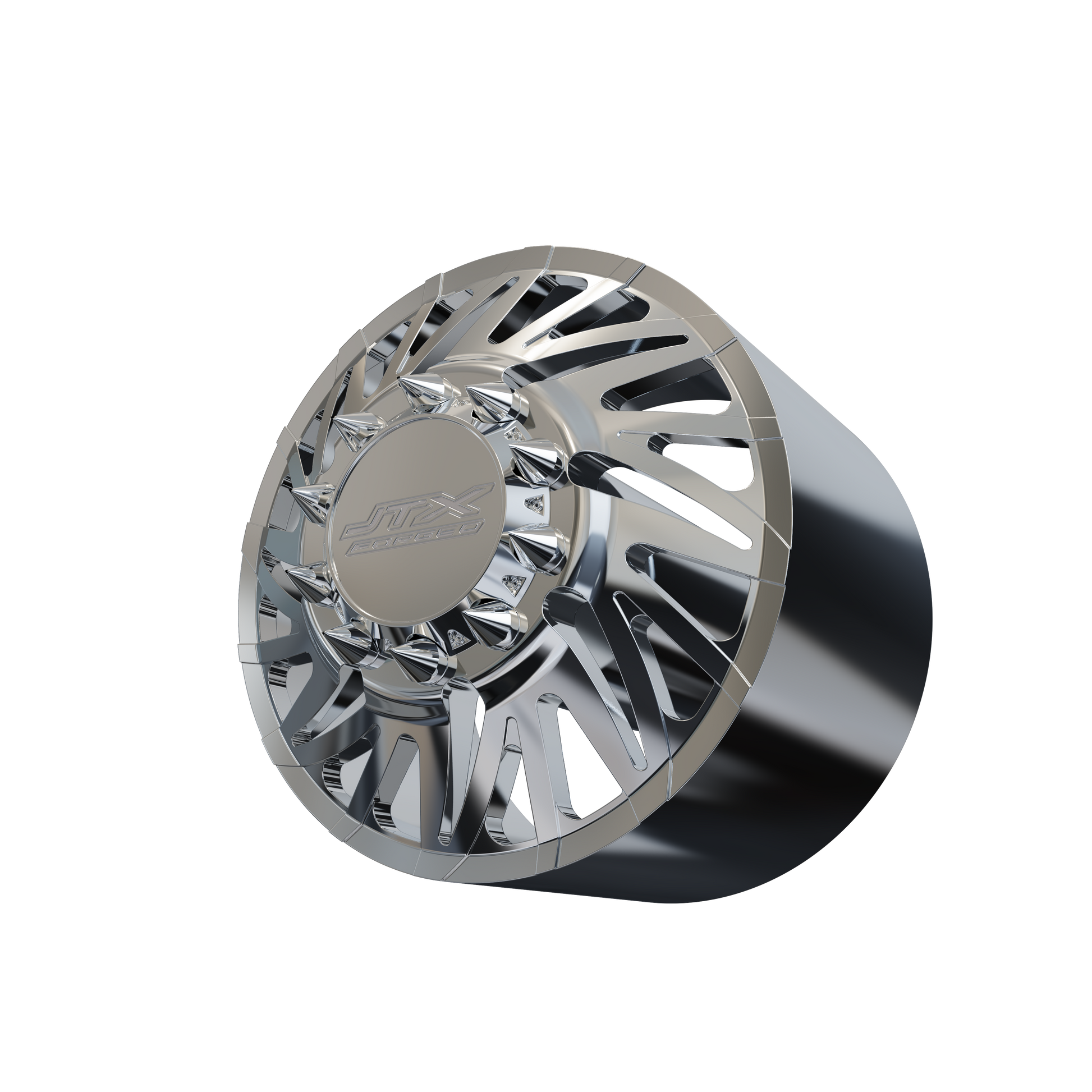STL FILE JTX FRONT CAPITAL DUALLY WHEEL 3D MODEL - ARTISTIT