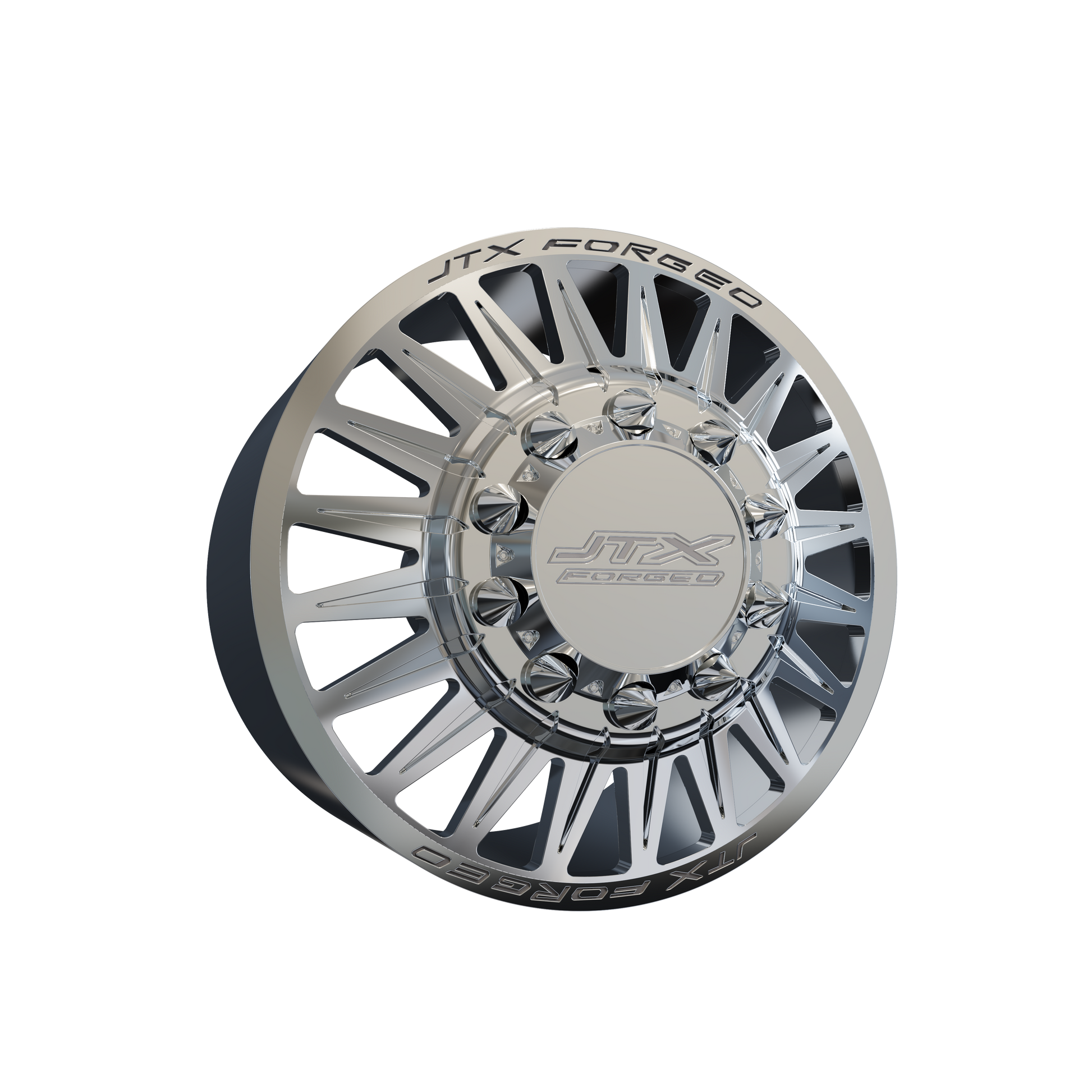 STL FILE JTX FRONT SCHIZO DUALLY WHEEL 3D MODEL - ARTISTIT