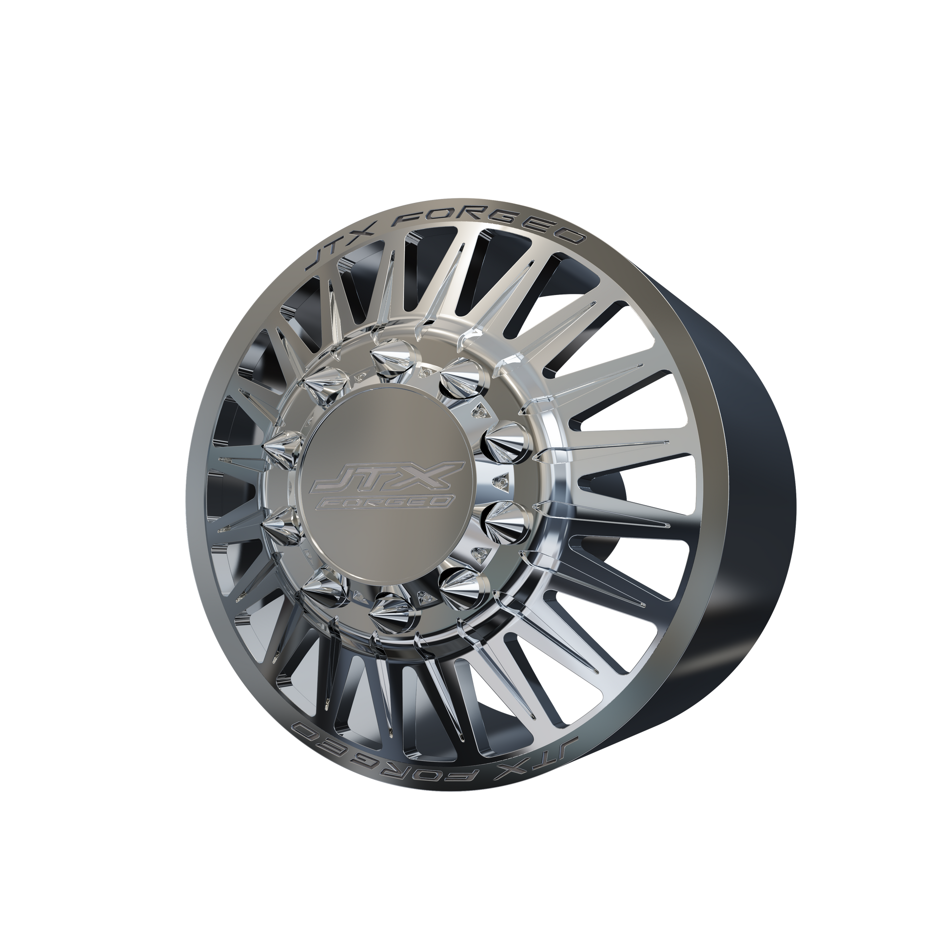 STL FILE JTX FRONT SCHIZO DUALLY WHEEL 3D MODEL - ARTISTIT