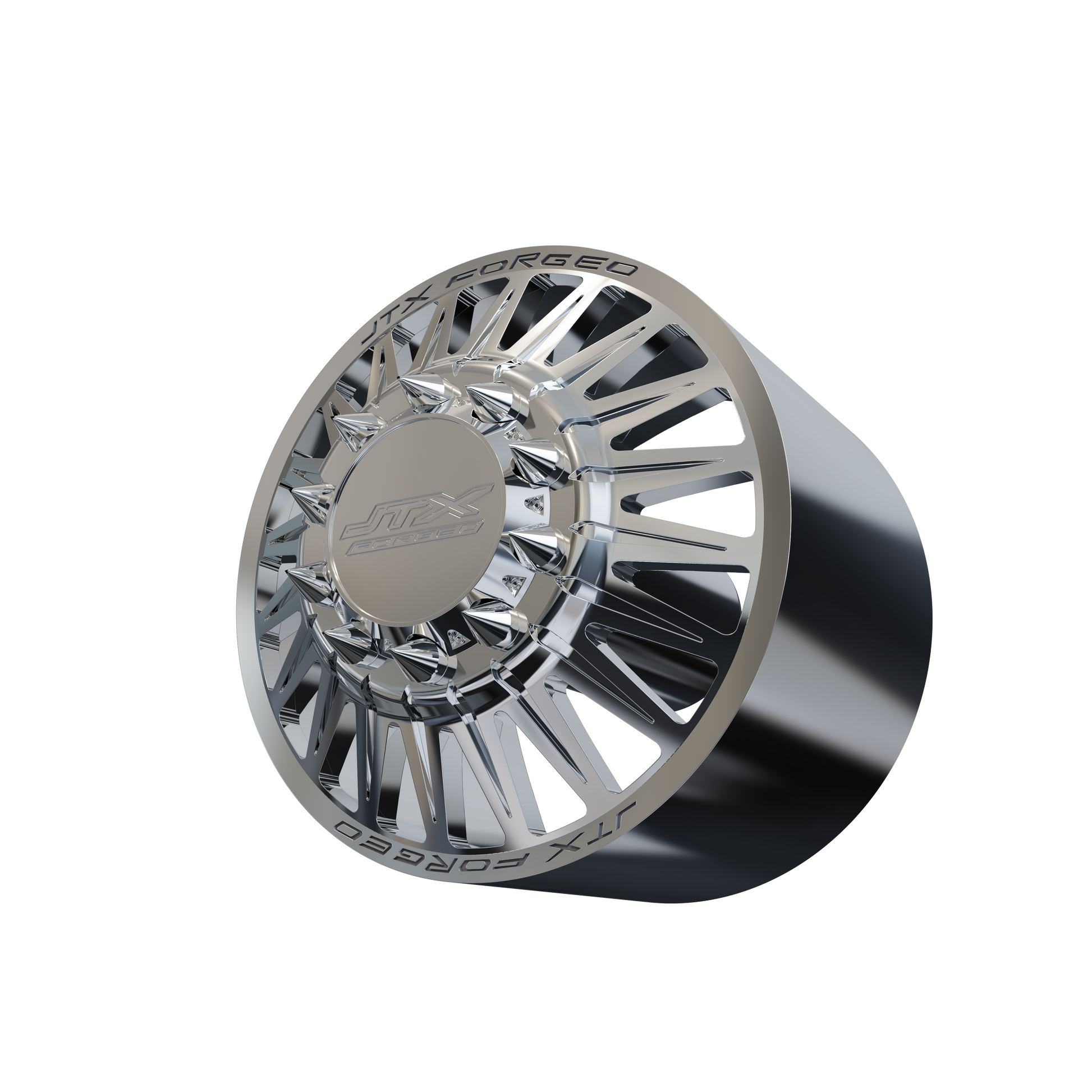 STL FILE JTX FRONT SCHIZO DUALLY WHEEL 3D MODEL - ARTISTIT
