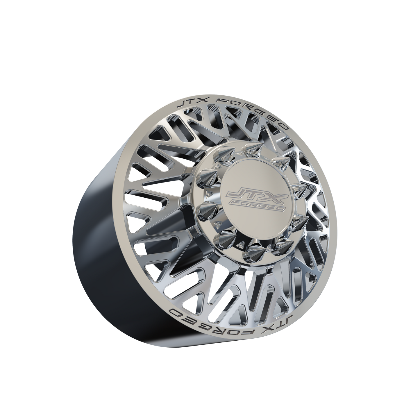 STL FILE JTX FRONT TRIAD DUALLY WHEEL 3D MODEL - ARTISTIT