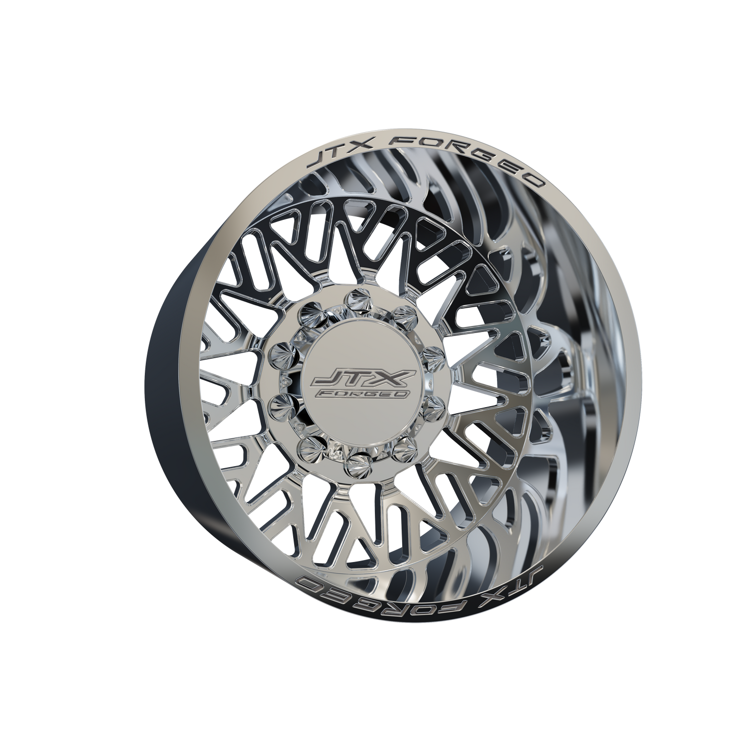 STL FILE JTX REAR TRIAD DUALLY WHEEL 3D MODEL - ARTISTIT