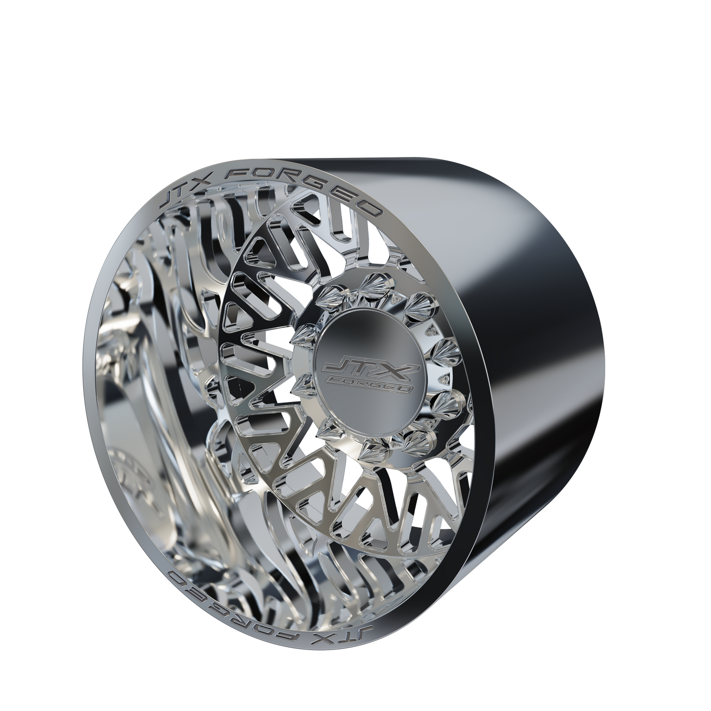 STL FILE JTX REAR TRIAD DUALLY WHEEL 3D MODEL - ARTISTIT