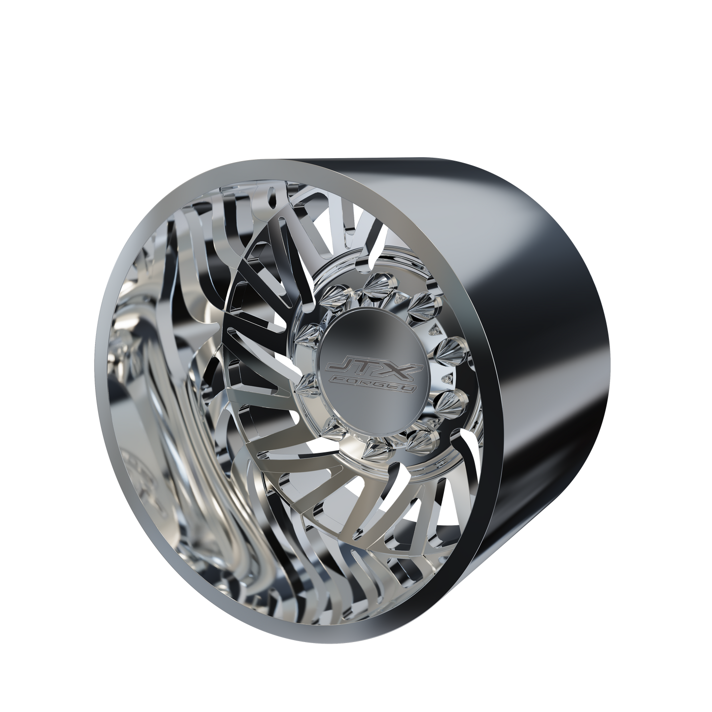 STL FILE JTX FRONT CAPITAL DUALLY WHEEL 3D MODEL - ARTISTIT