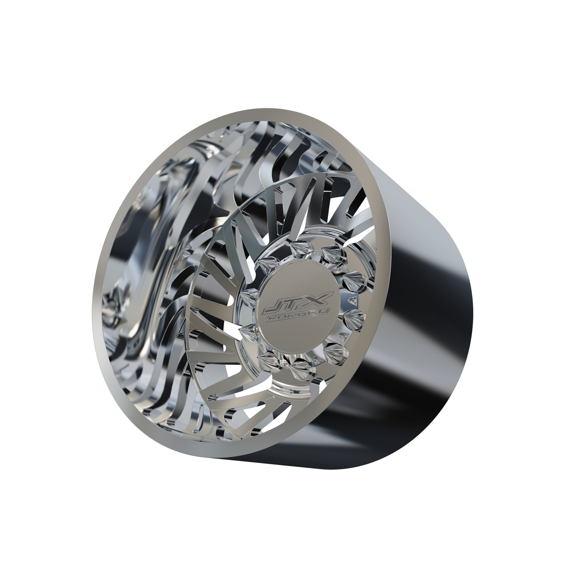 STL FILE JTX FRONT CAPITAL DUALLY WHEEL 3D MODEL - ARTISTIT