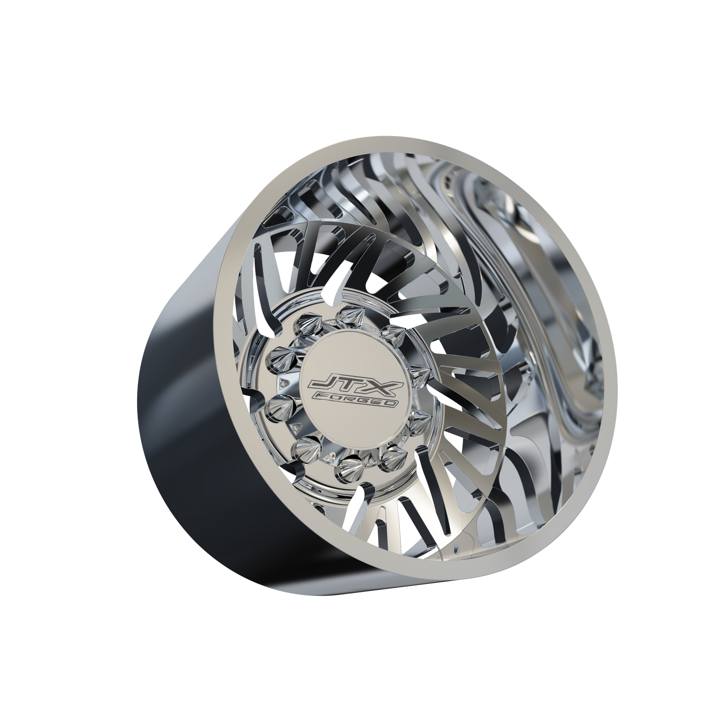 STL FILE JTX FRONT CAPITAL DUALLY WHEEL 3D MODEL - ARTISTIT