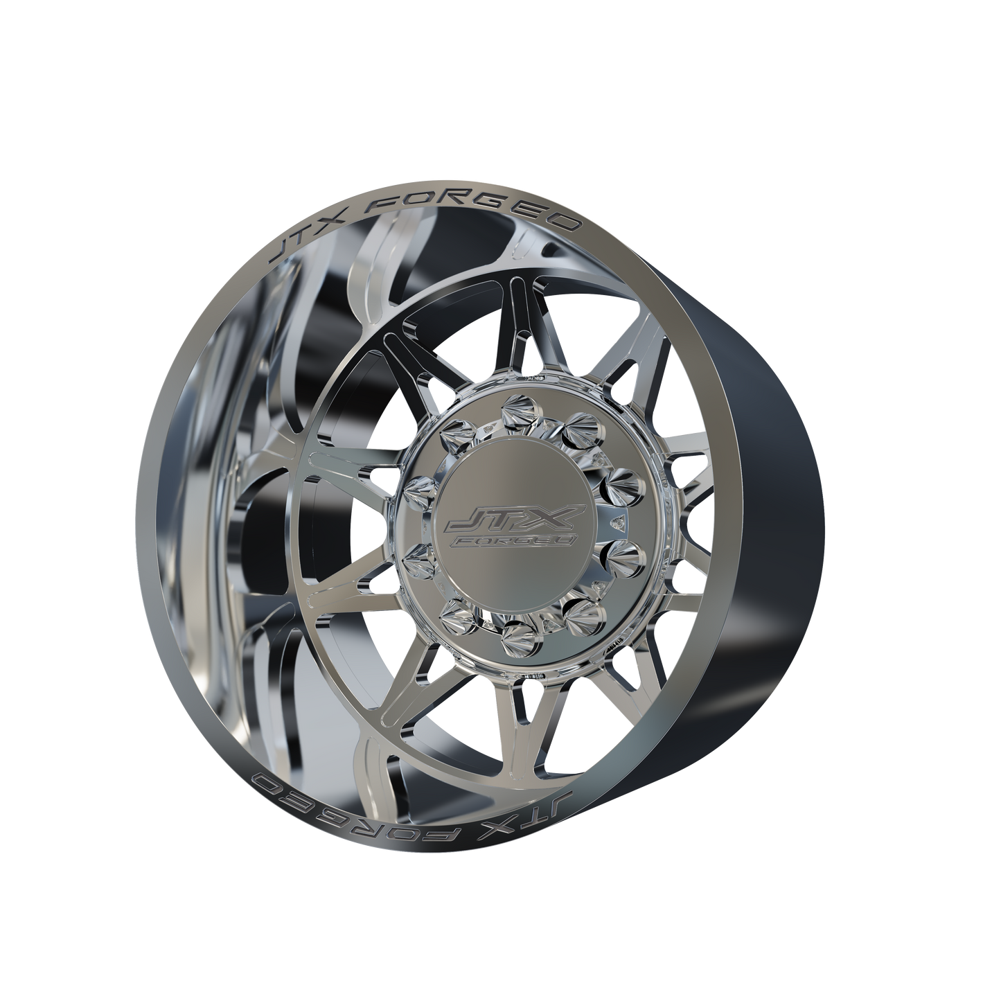 STL FILE JTX REAR CAPO DUALLY WHEEL 3D MODEL - ARTISTIT