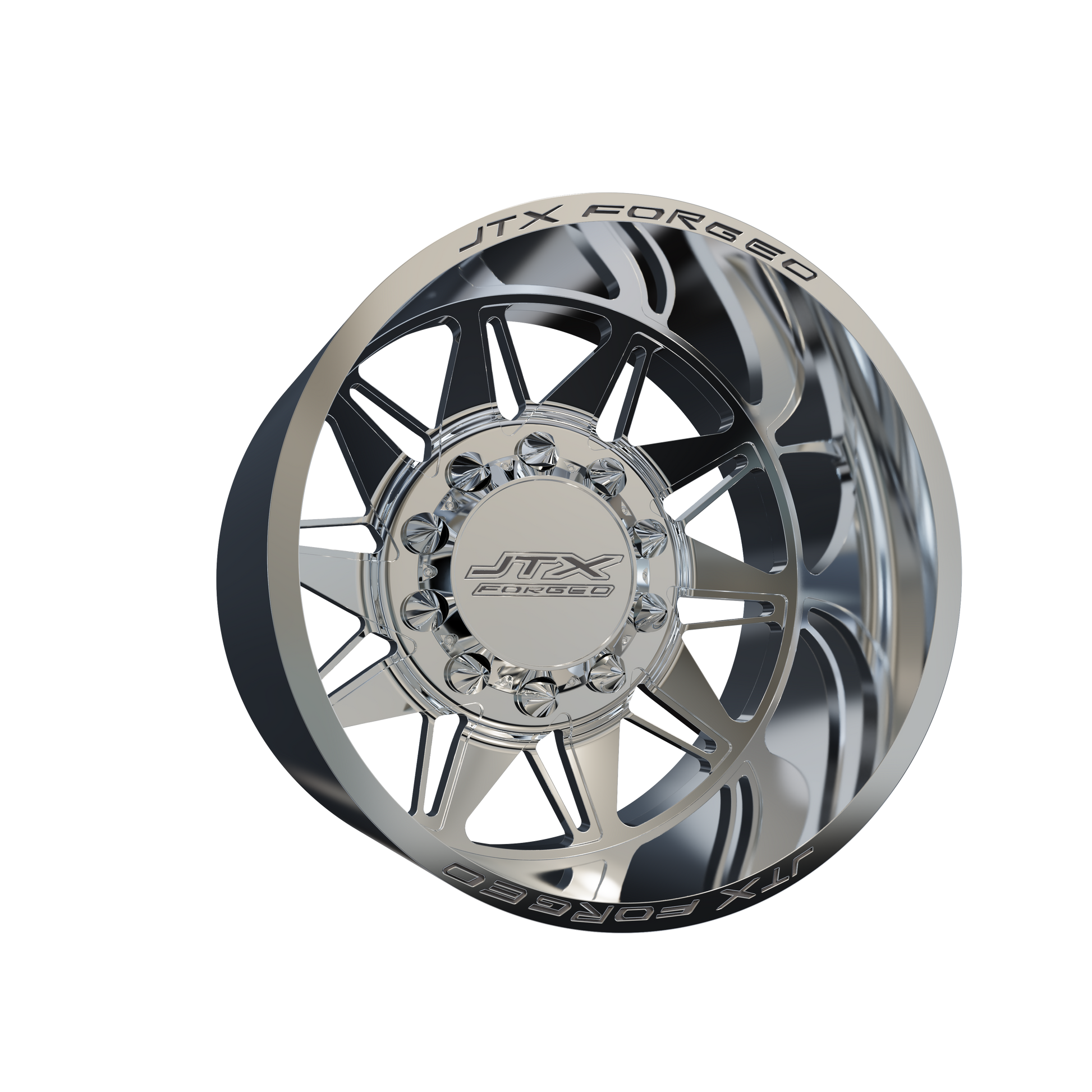 STL FILE JTX REAR MELEE DUALLY WHEEL 3D MODEL - ARTISTIT
