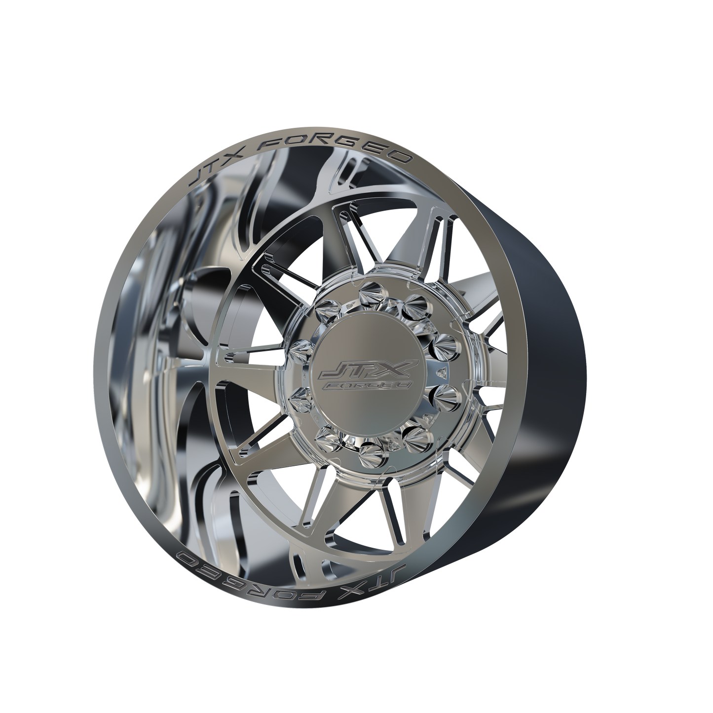 STL FILE JTX REAR MELEE DUALLY WHEEL 3D MODEL - ARTISTIT