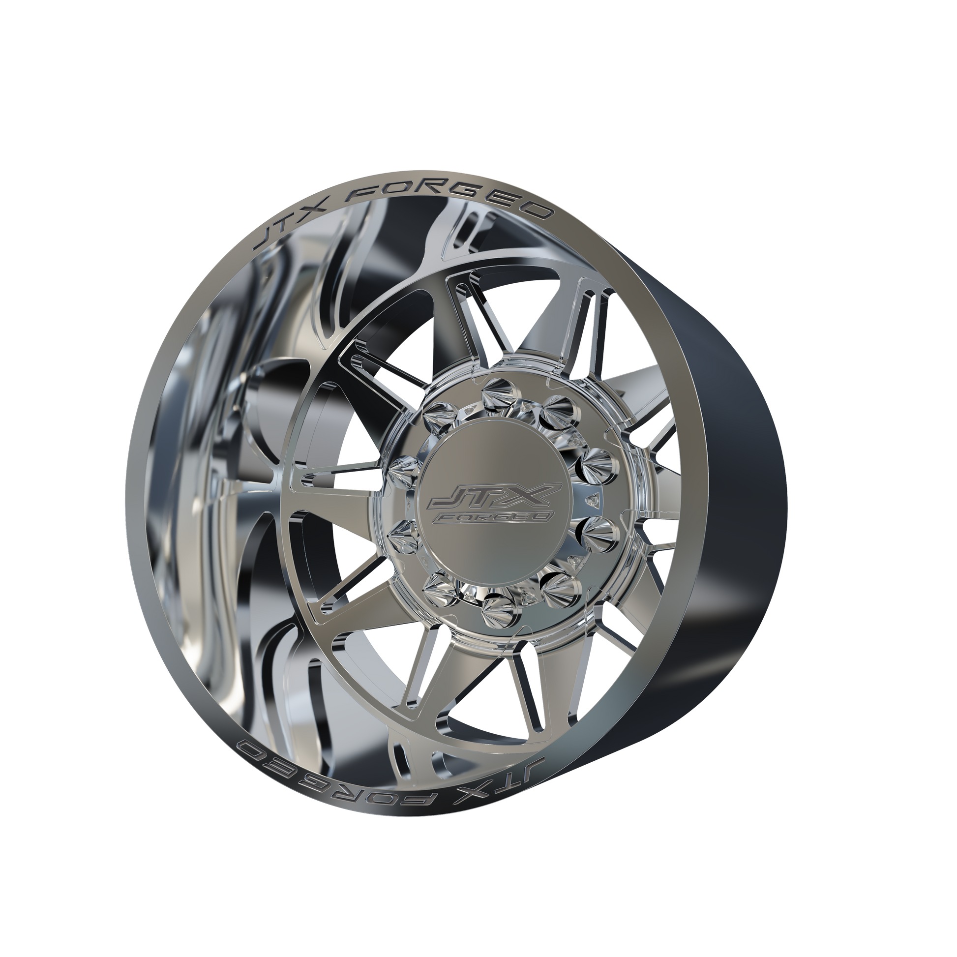 STL FILE JTX REAR MELEE DUALLY WHEEL 3D MODEL - ARTISTIT