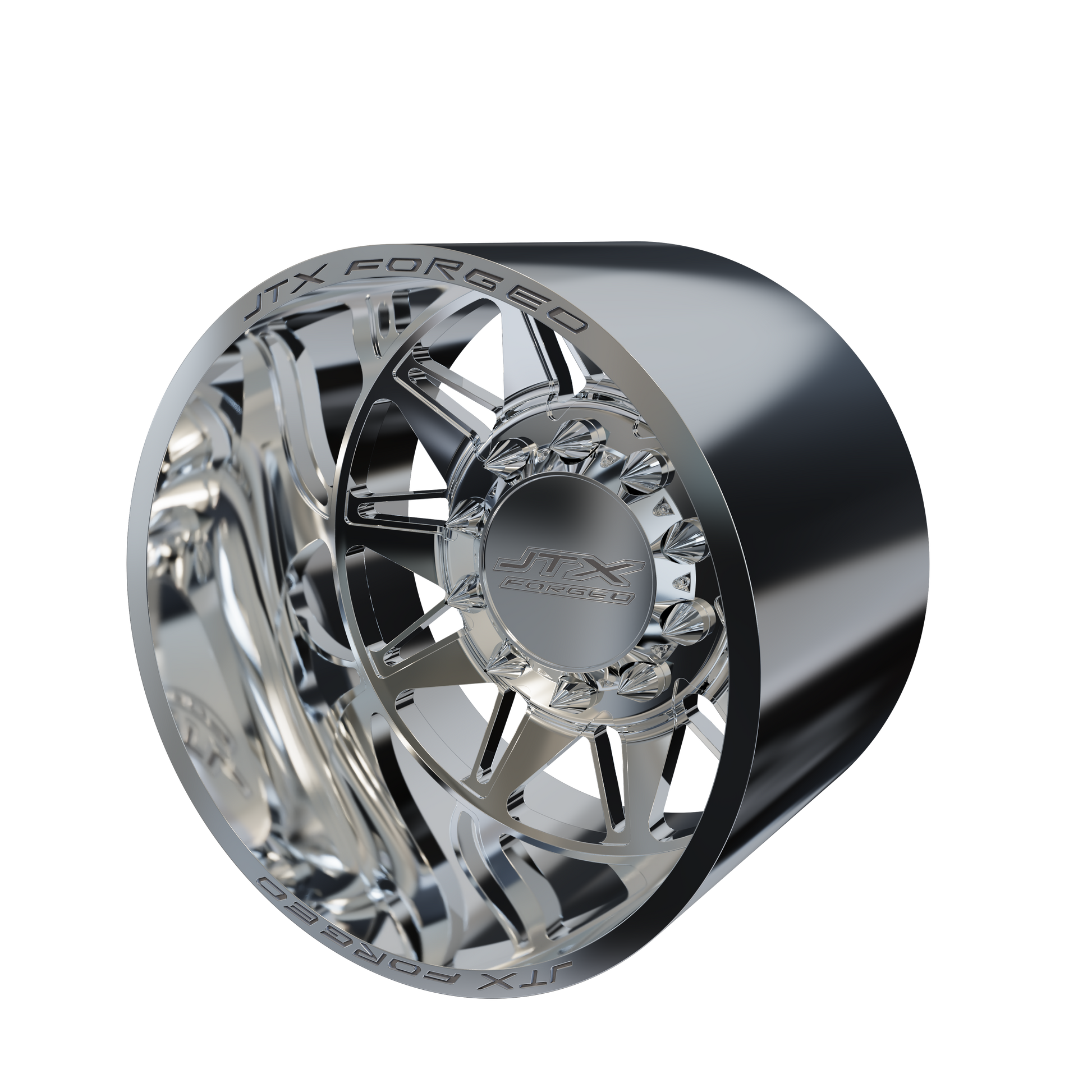 STL FILE JTX REAR MELEE DUALLY WHEEL 3D MODEL - ARTISTIT