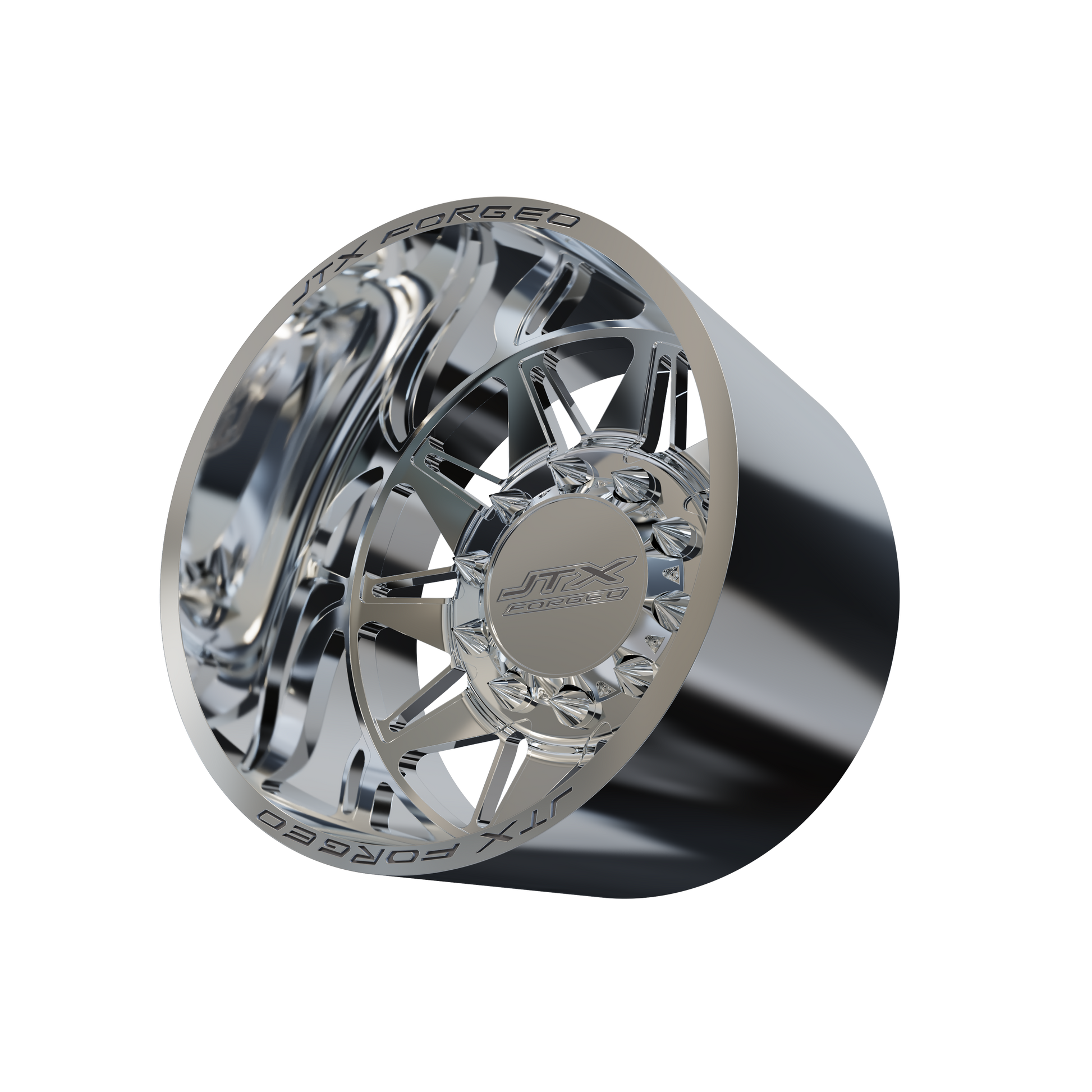 STL FILE JTX REAR MELEE DUALLY WHEEL 3D MODEL - ARTISTIT