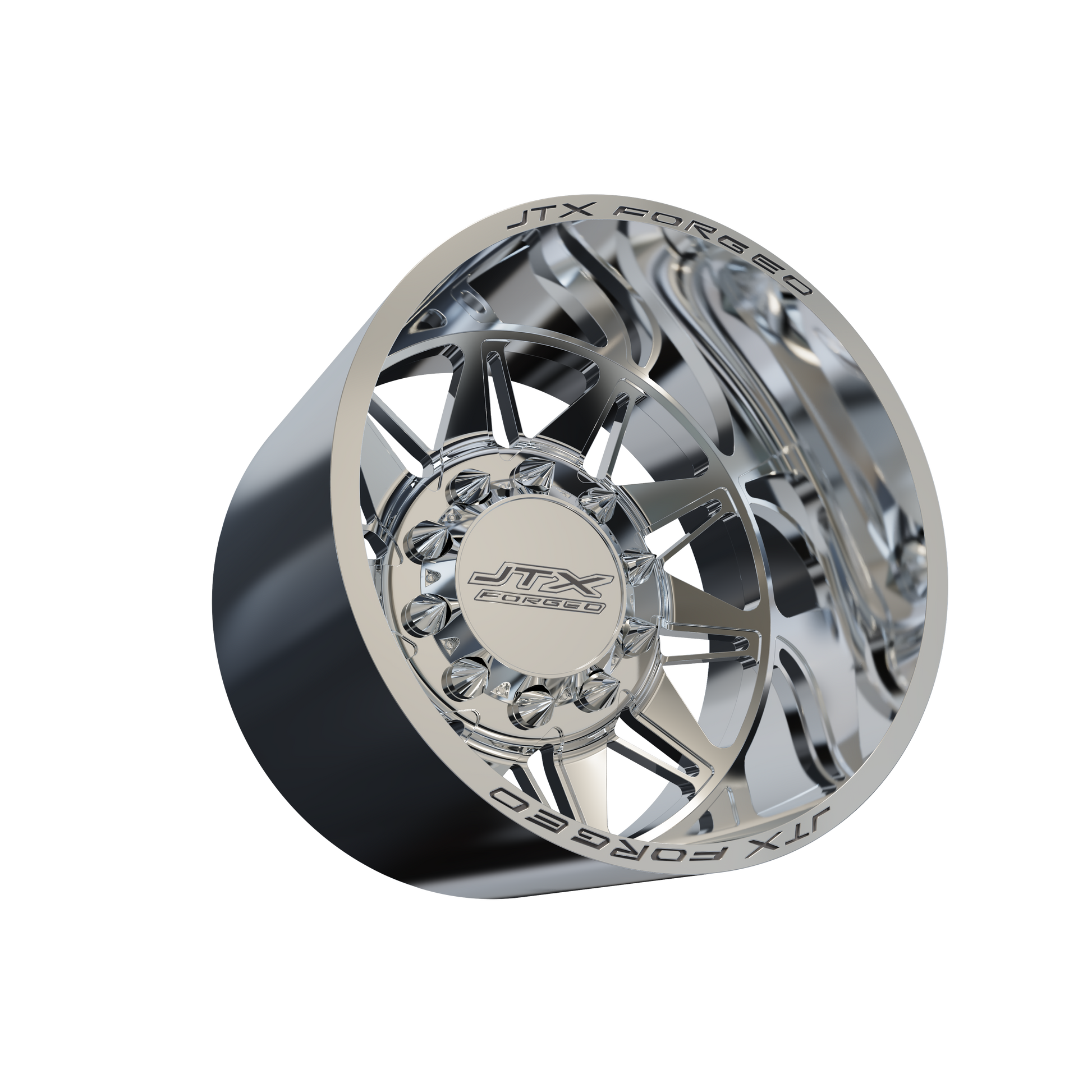 STL FILE JTX REAR MELEE DUALLY WHEEL 3D MODEL - ARTISTIT