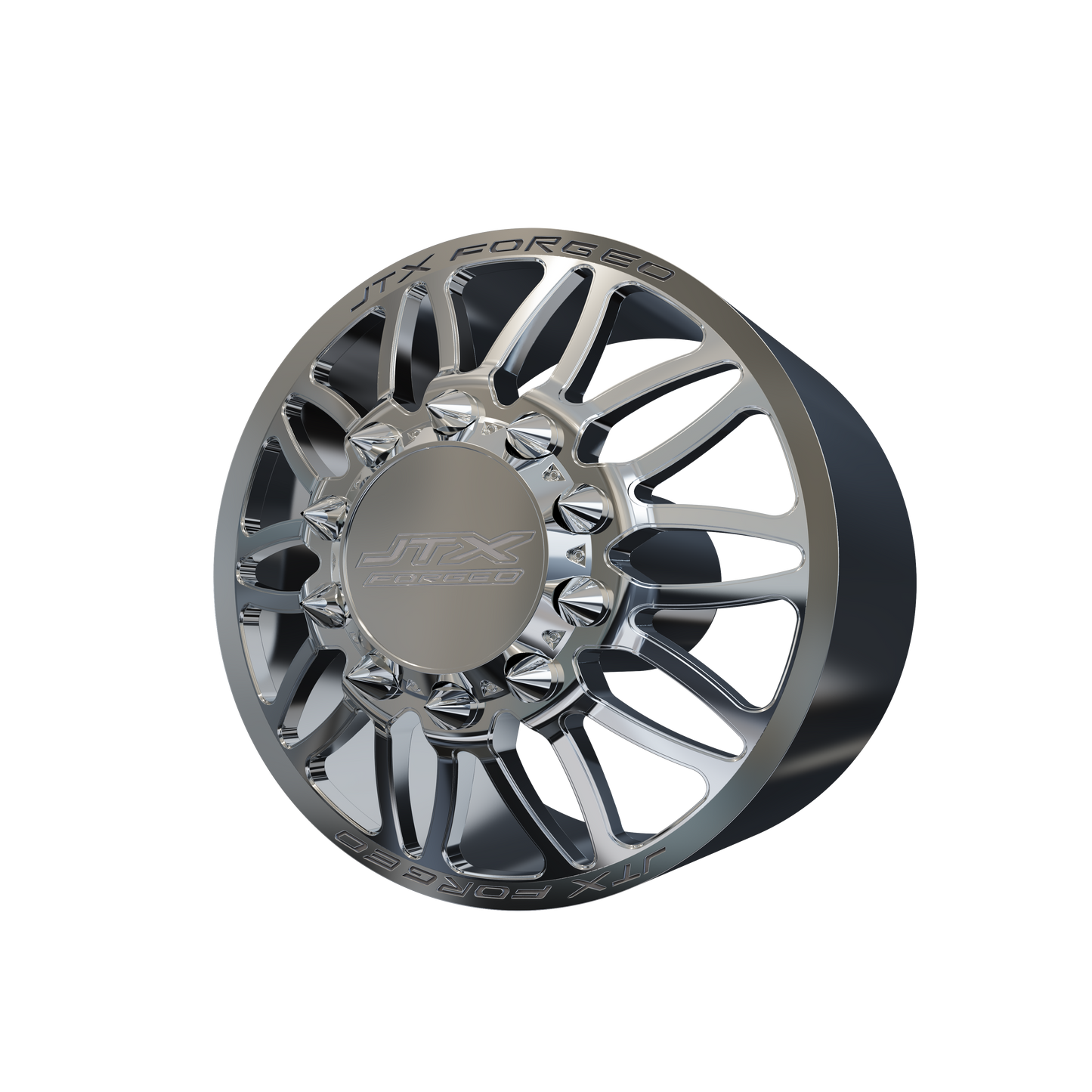 STL FILE JTX FRONT MONARCH DUALLY WHEEL 3D MODEL - ARTISTIT
