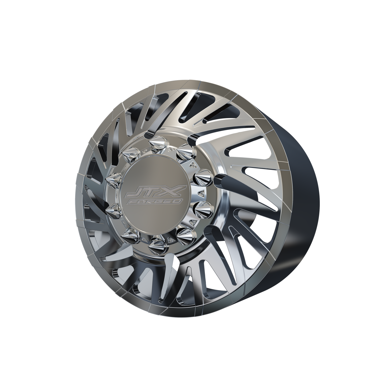 STL FILE JTX FRONT CAPITAL DUALLY WHEEL 3D MODEL - ARTISTIT