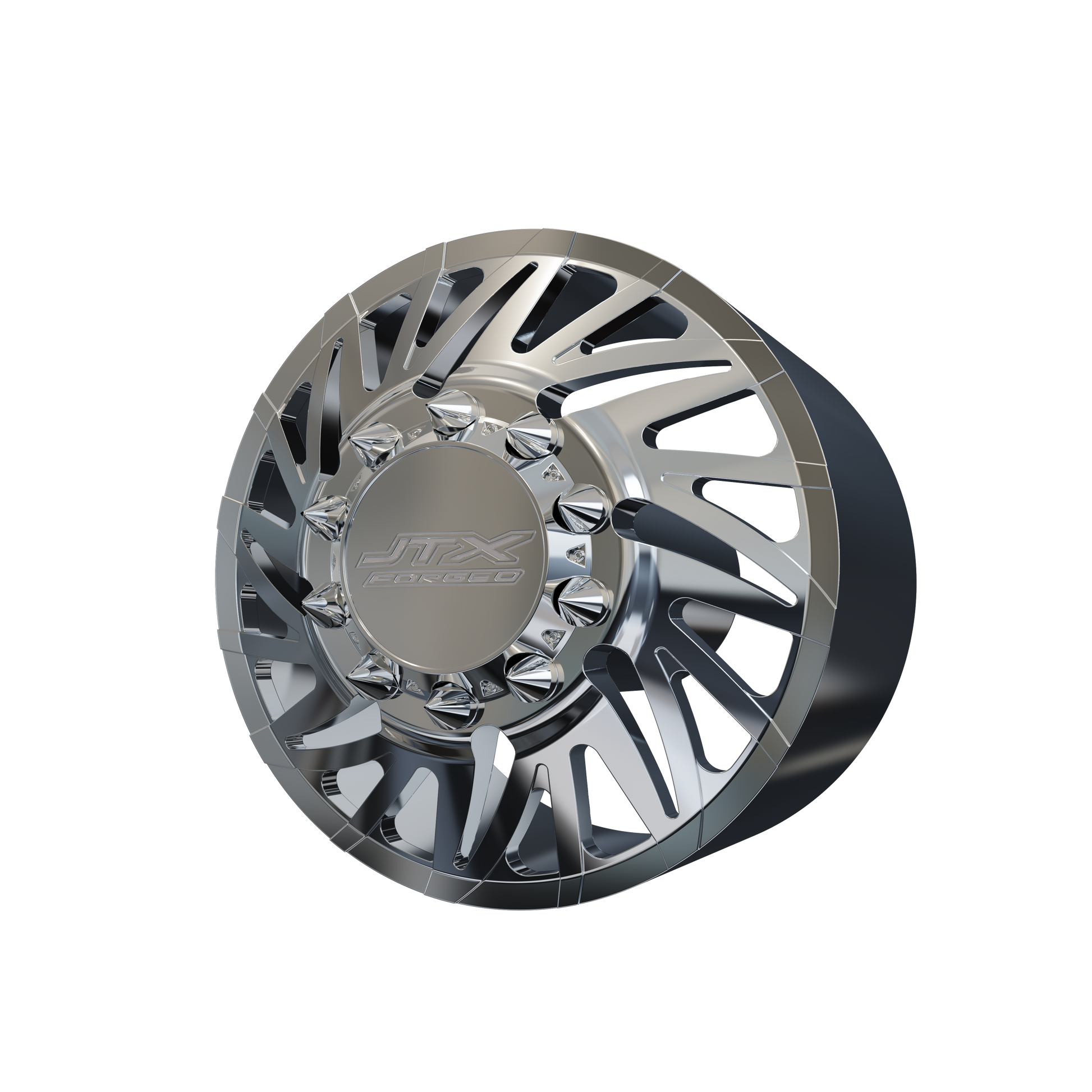 STL FILE JTX FRONT CAPITAL DUALLY WHEEL 3D MODEL - ARTISTIT