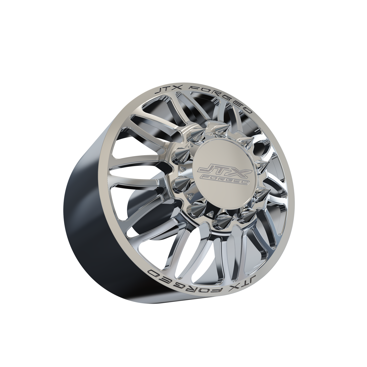 STL FILE JTX FRONT MONARCH DUALLY WHEEL 3D MODEL - ARTISTIT