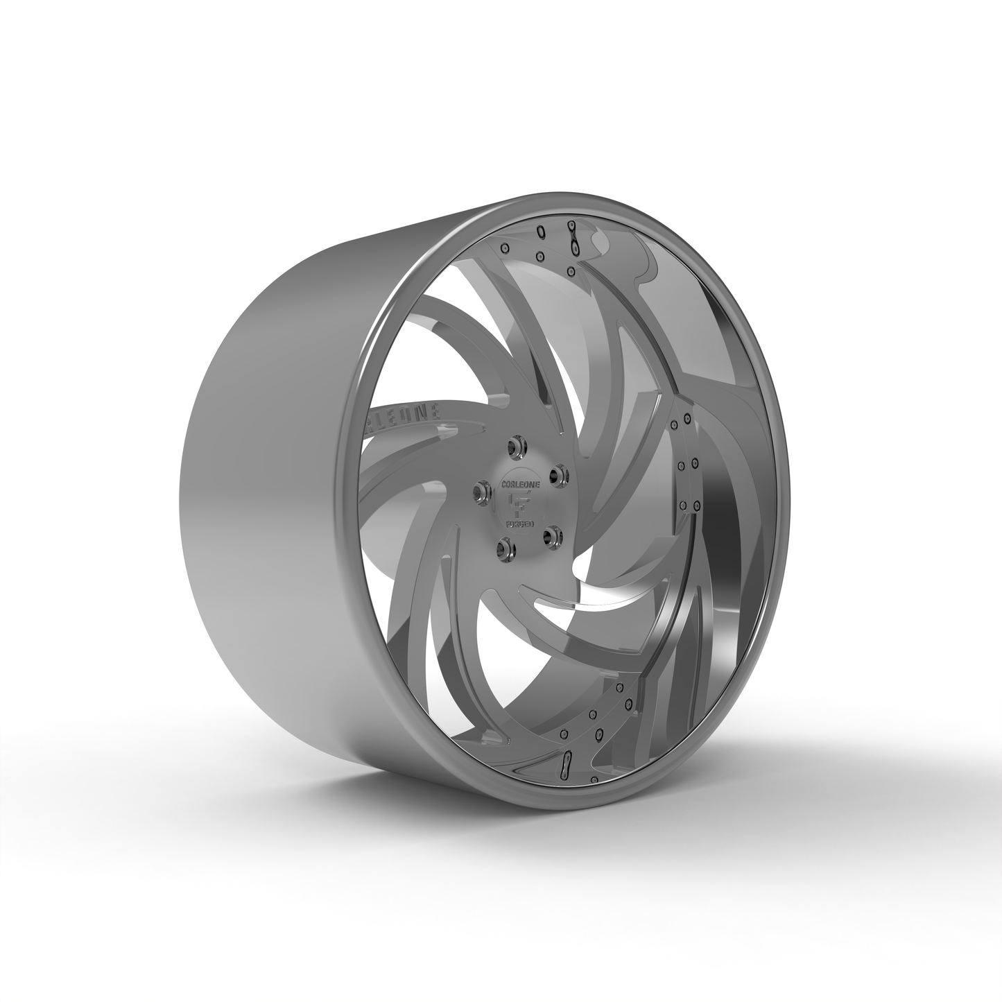 STL FILE CORLEONE INVERNO WHEEL 3D MODEL - ARTISTIT