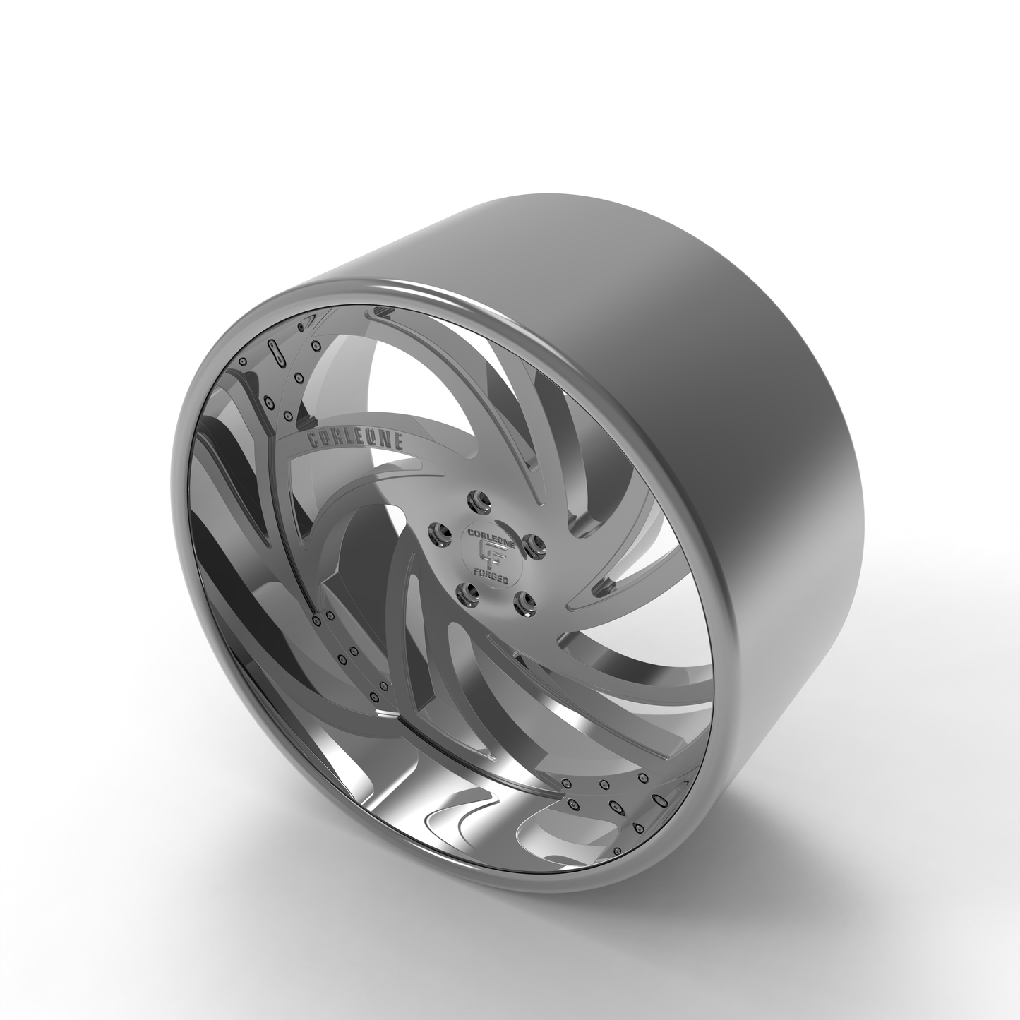 STL FILE CORLEONE INVERNO WHEEL 3D MODEL - ARTISTIT
