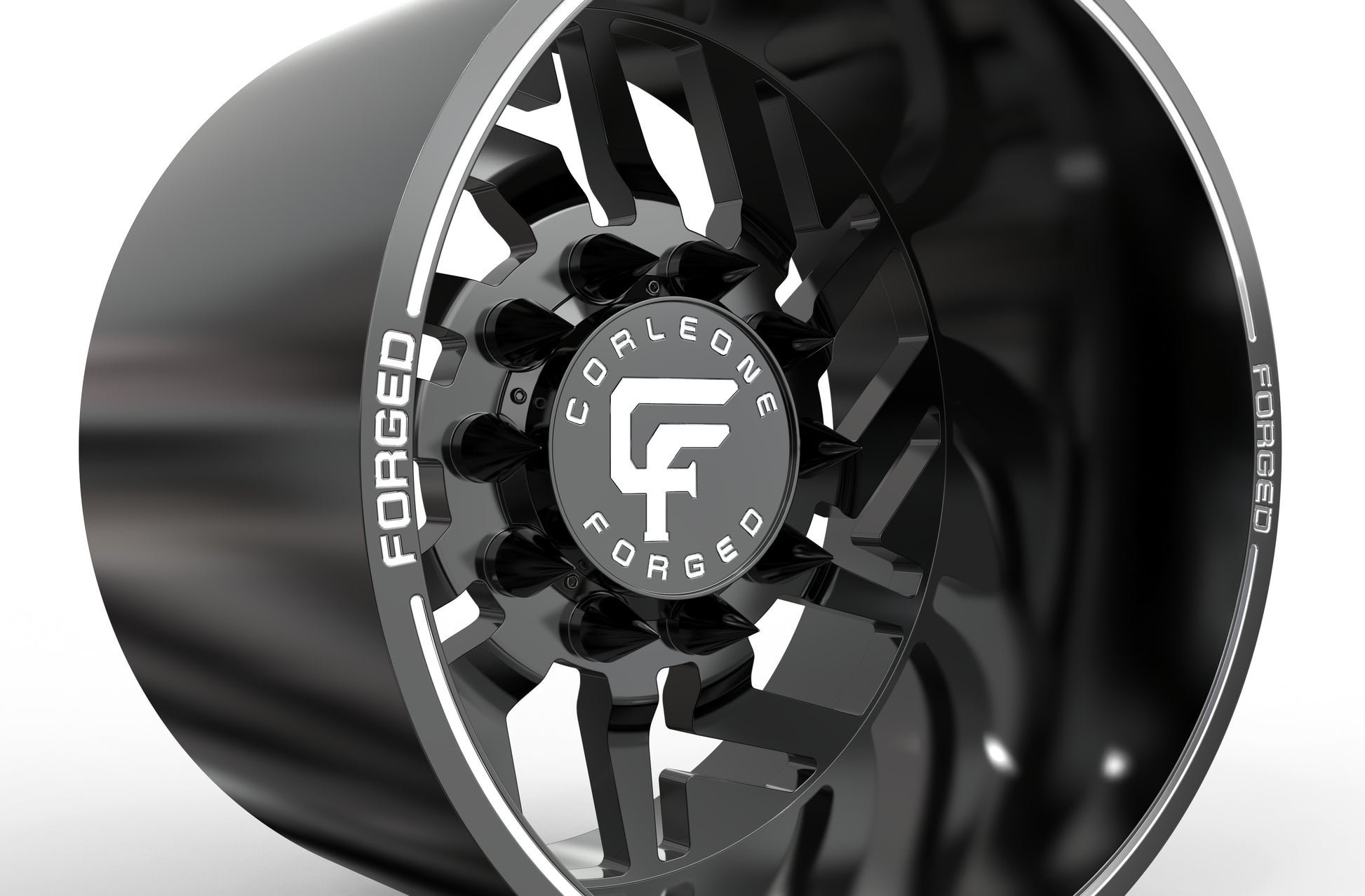 STL FILE Corleone FORGED Rear dedalo dually WHEEL 3D MODEL - ARTISTIT