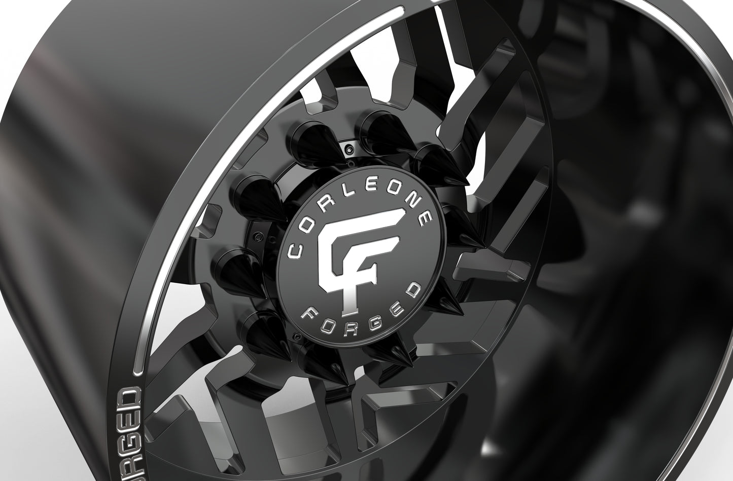 STL FILE Corleone FORGED Rear dedalo dually WHEEL 3D MODEL - ARTISTIT